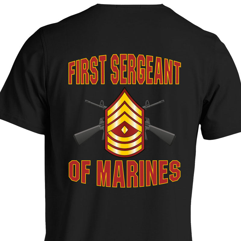 USMC Rank Shirt, Marine Corp Gifts for men or women