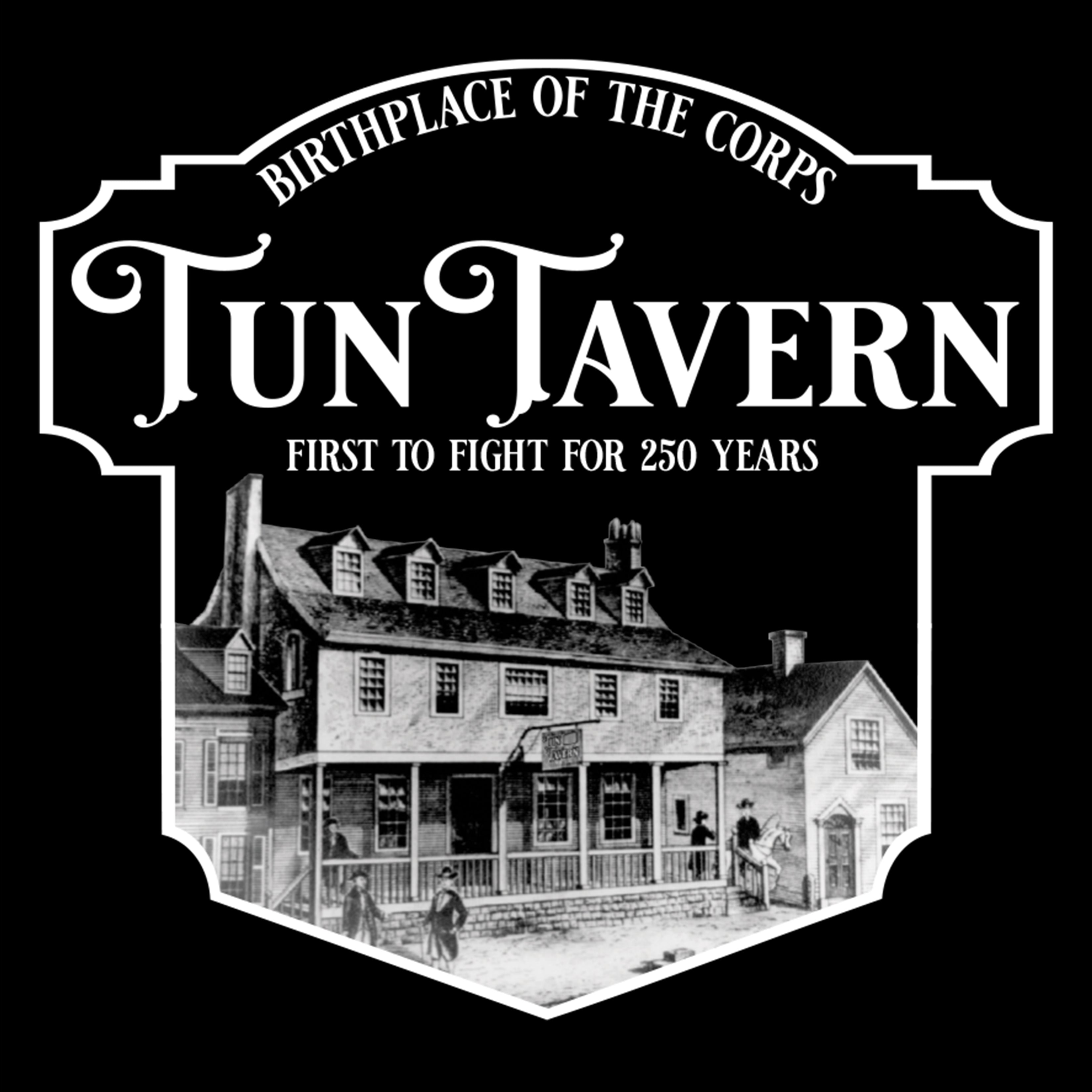 Marines 250th Birthday Tun Tavern Hoodie