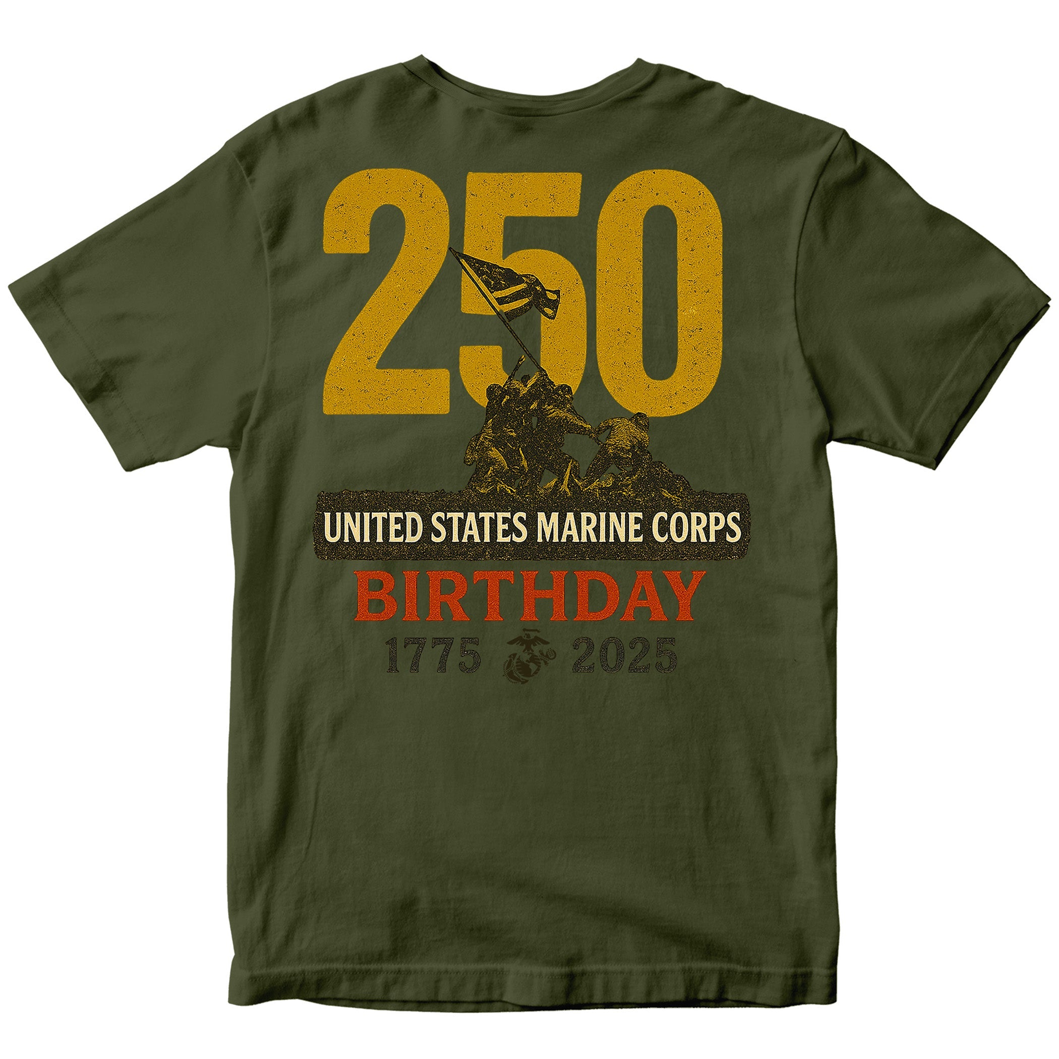 Marines 250th Birthday T-Shirt