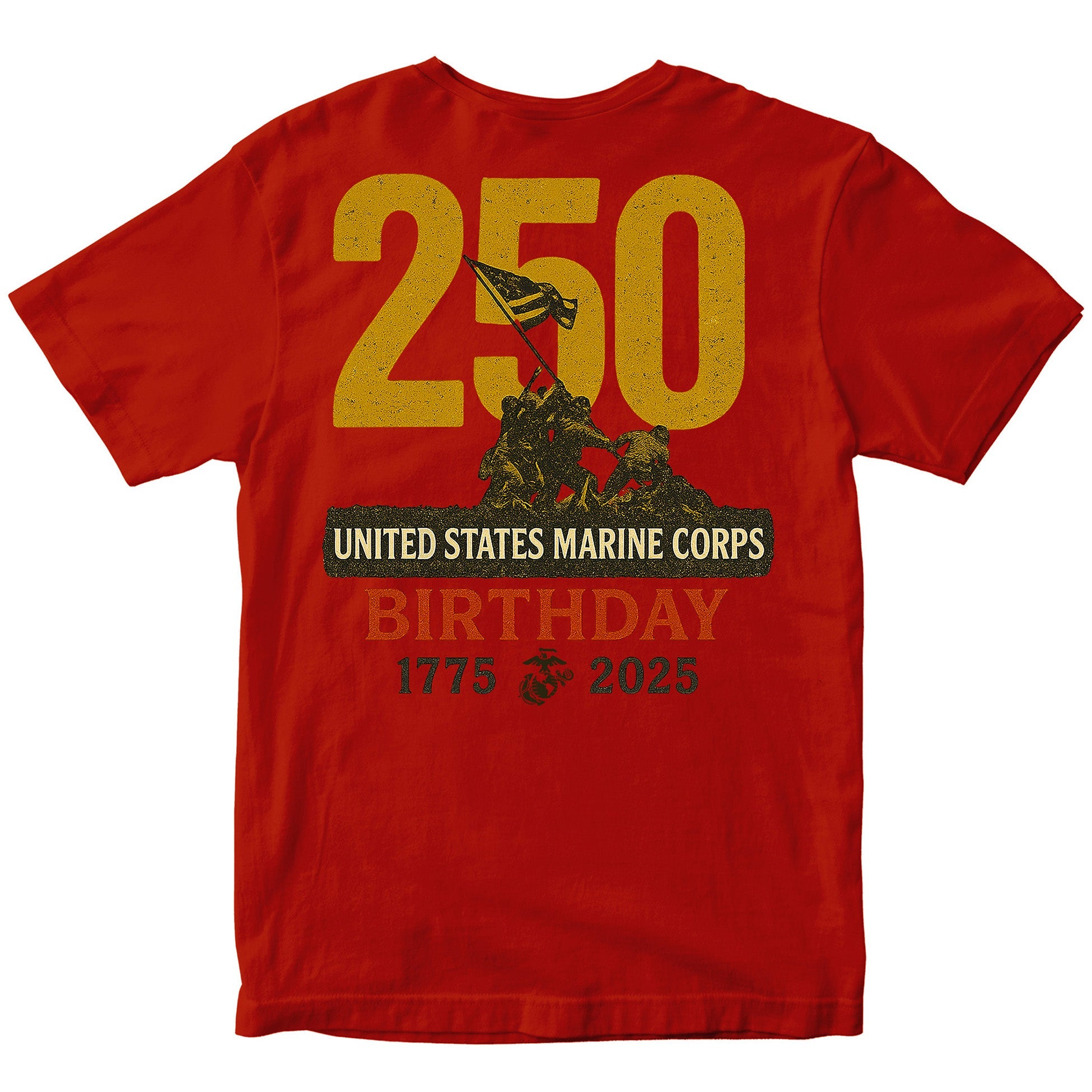 Marines 250th Birthday T-Shirt