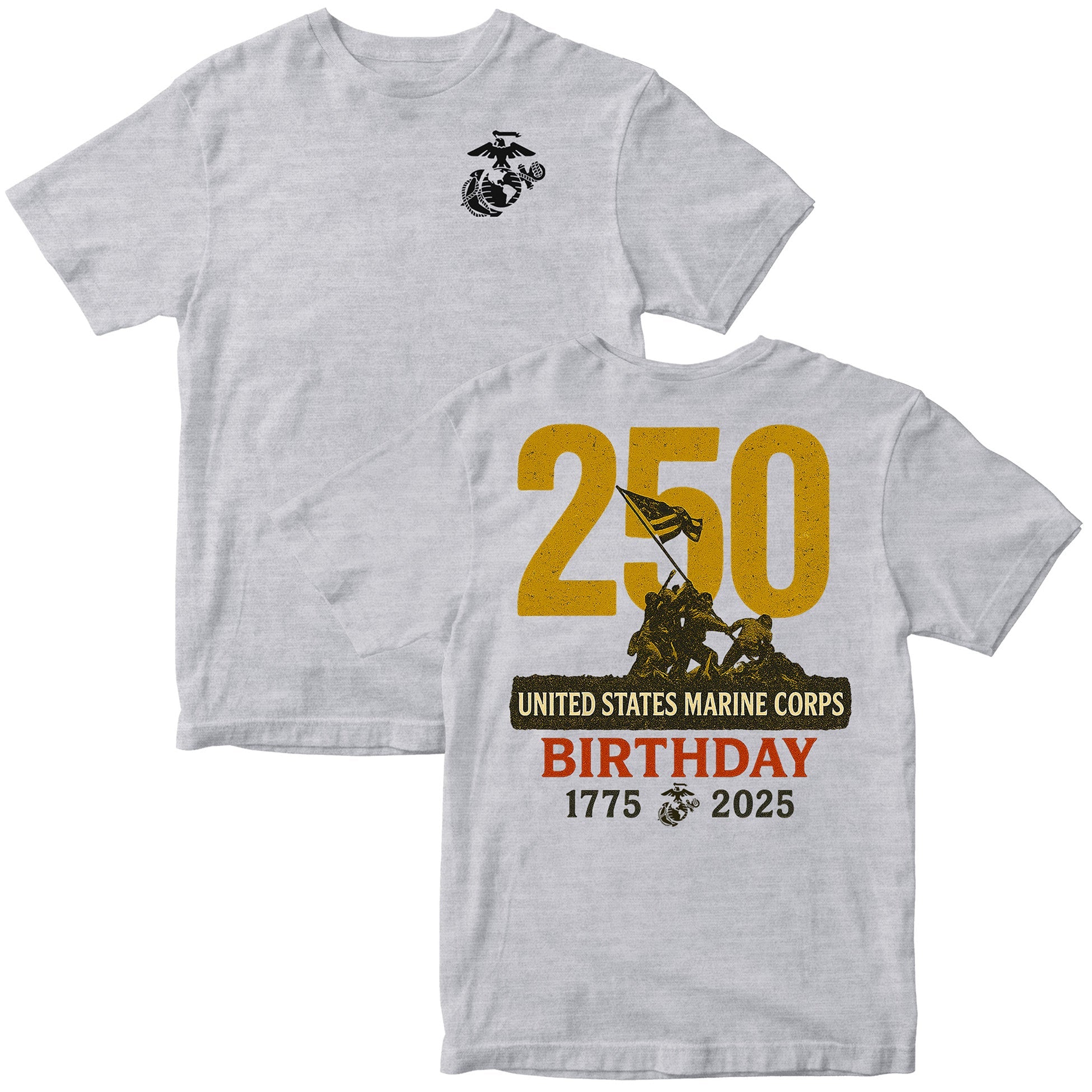 Marines 250th Birthday T-Shirt