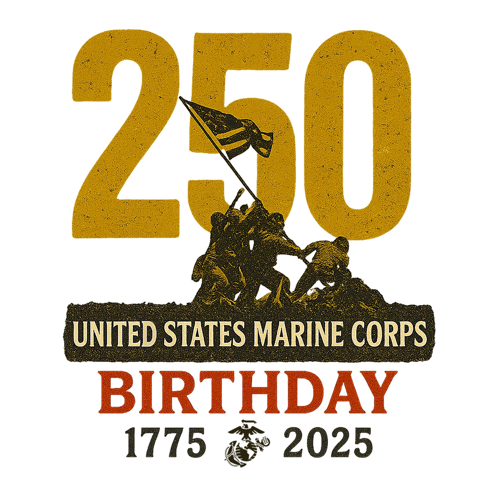 Marines 250th Birthday Iwo Jima Mug