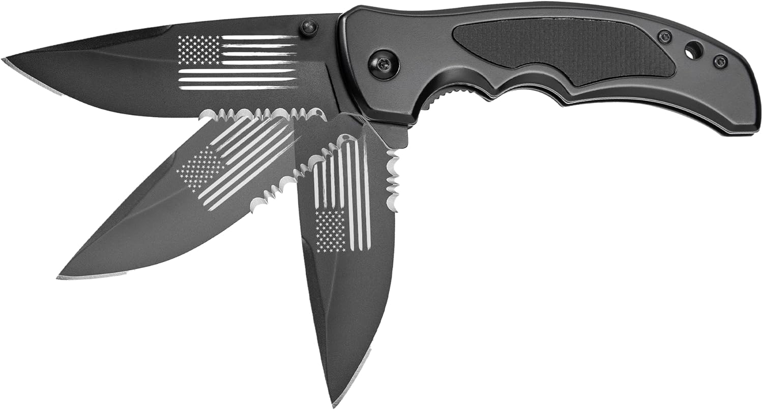 American Flag Knife