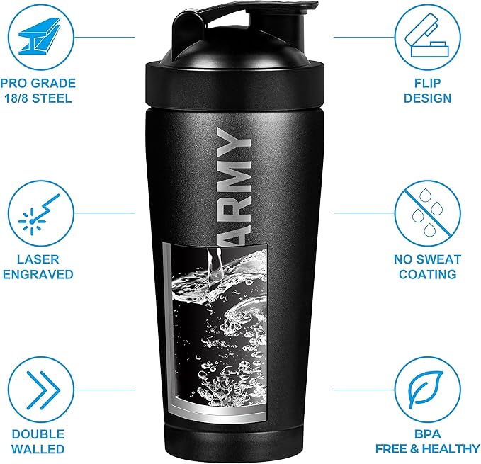 Army - 24oz Shaker Bottle
