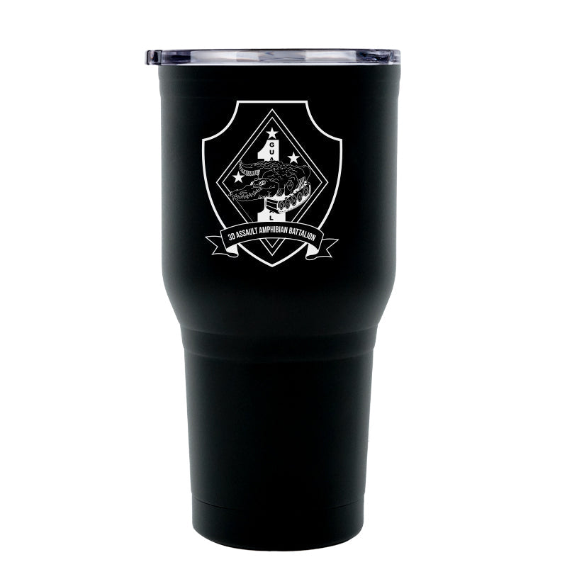3d Assault Amphibian Battalion Unit Logo 30 Oz Tumbler, 3d AABN Unit Logo 30 Oz Tumbler