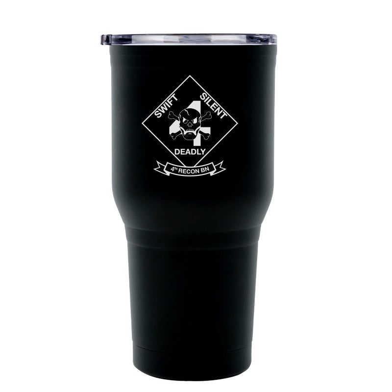 4th Reconnaissance Battalion Marines USMC Marine Corps Tumbler-30 oz