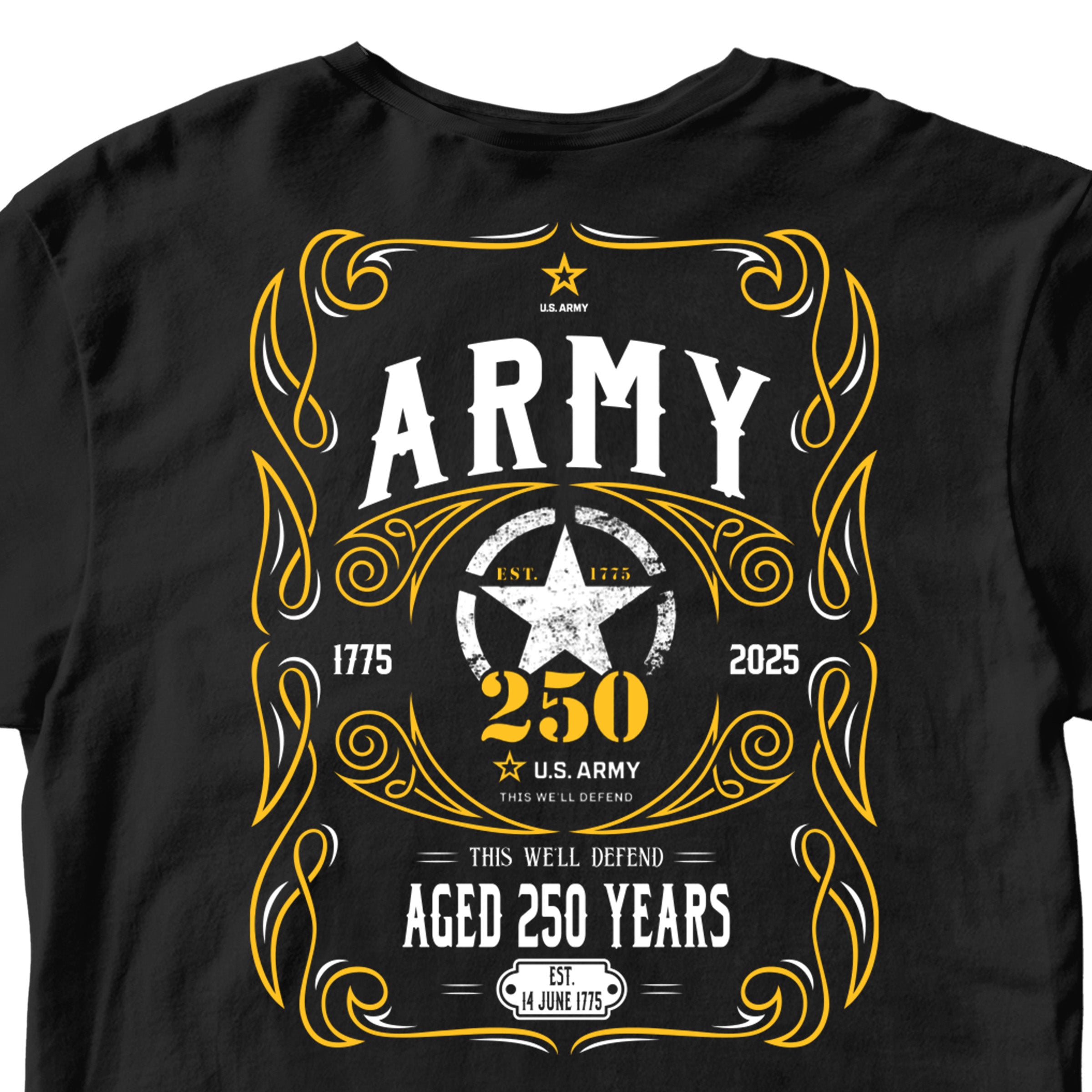 Army 250th Birthday T-Shirt Limited-Edition