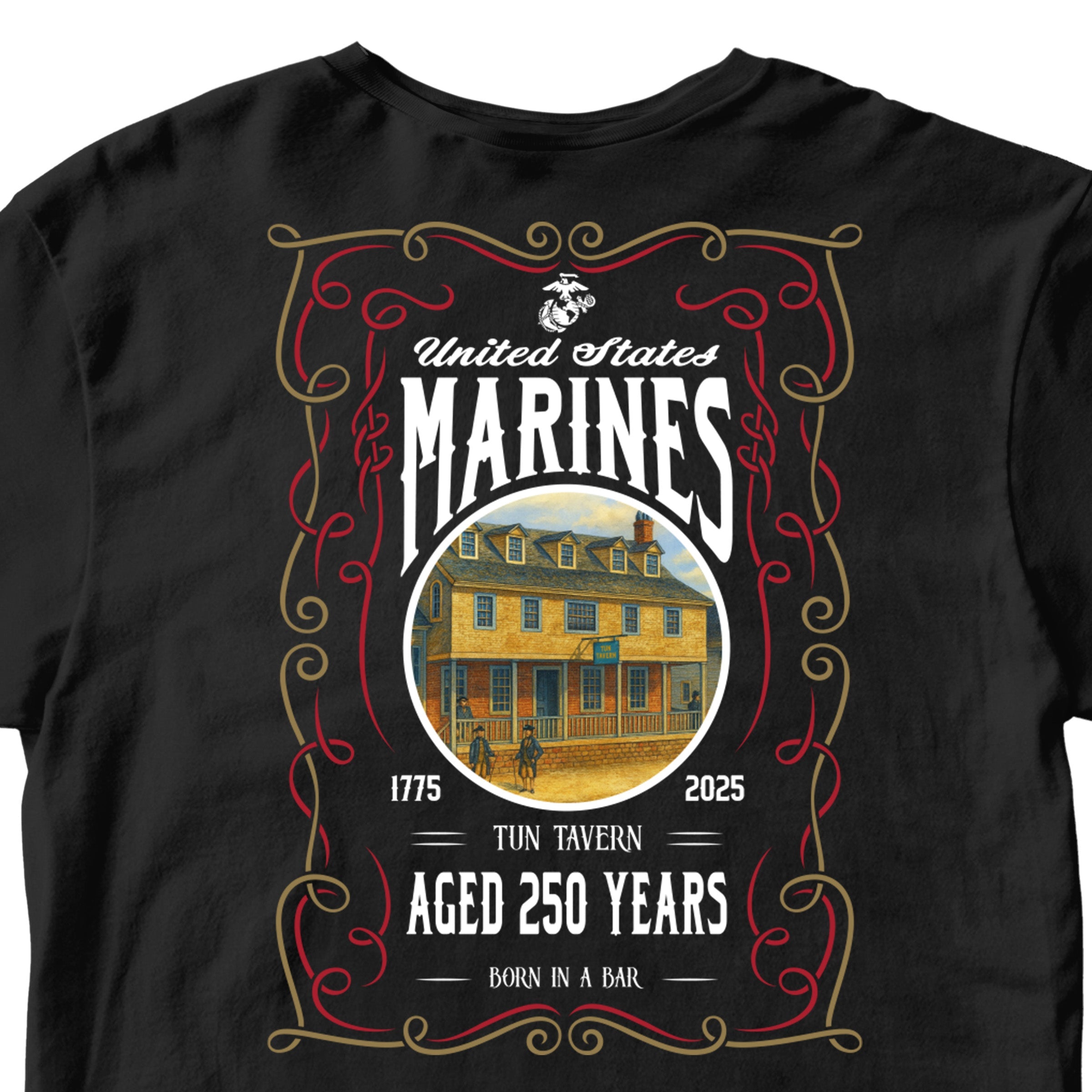 250th USMC Birthday Tun Tavern T-Shirt