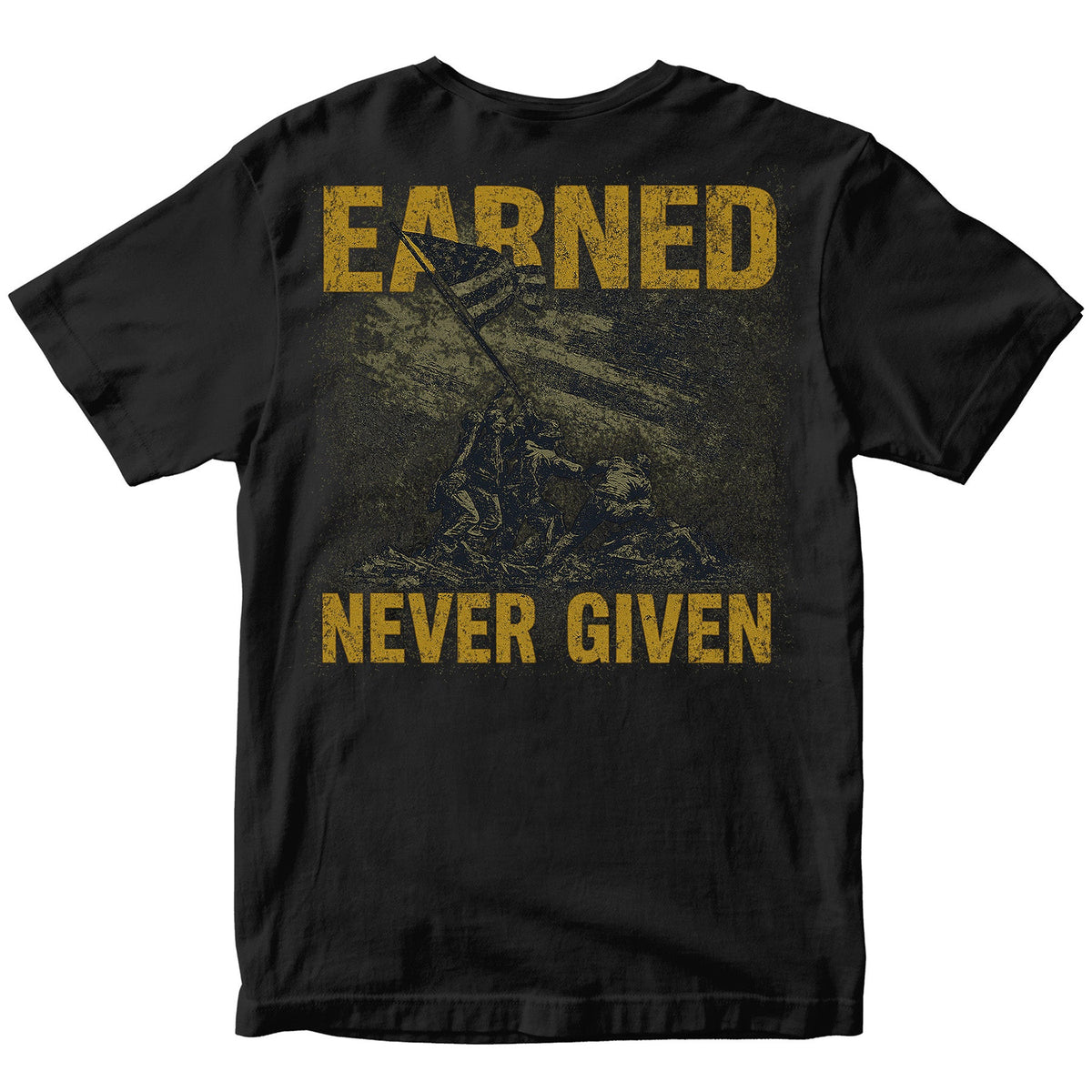 Marines Earned Never Given Iwo Jima T-Shirt