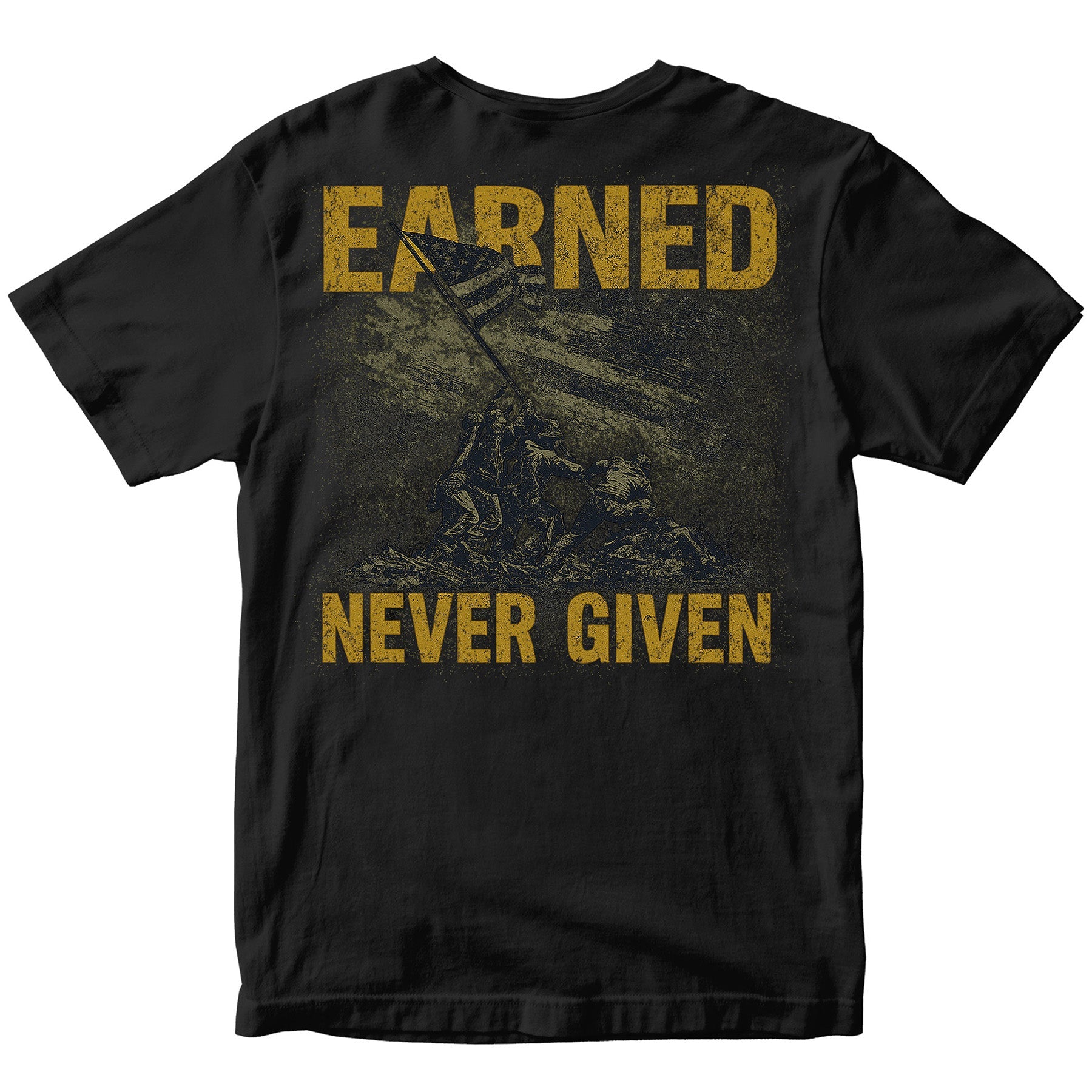 Marines Earned Never Given Iwo Jima T-Shirt