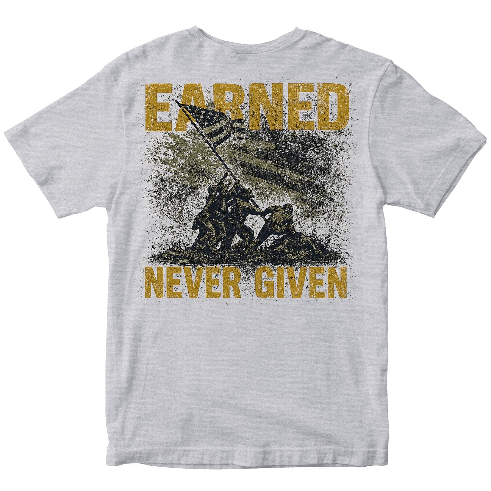 Marines Earned Never Given Iwo Jima T-Shirt