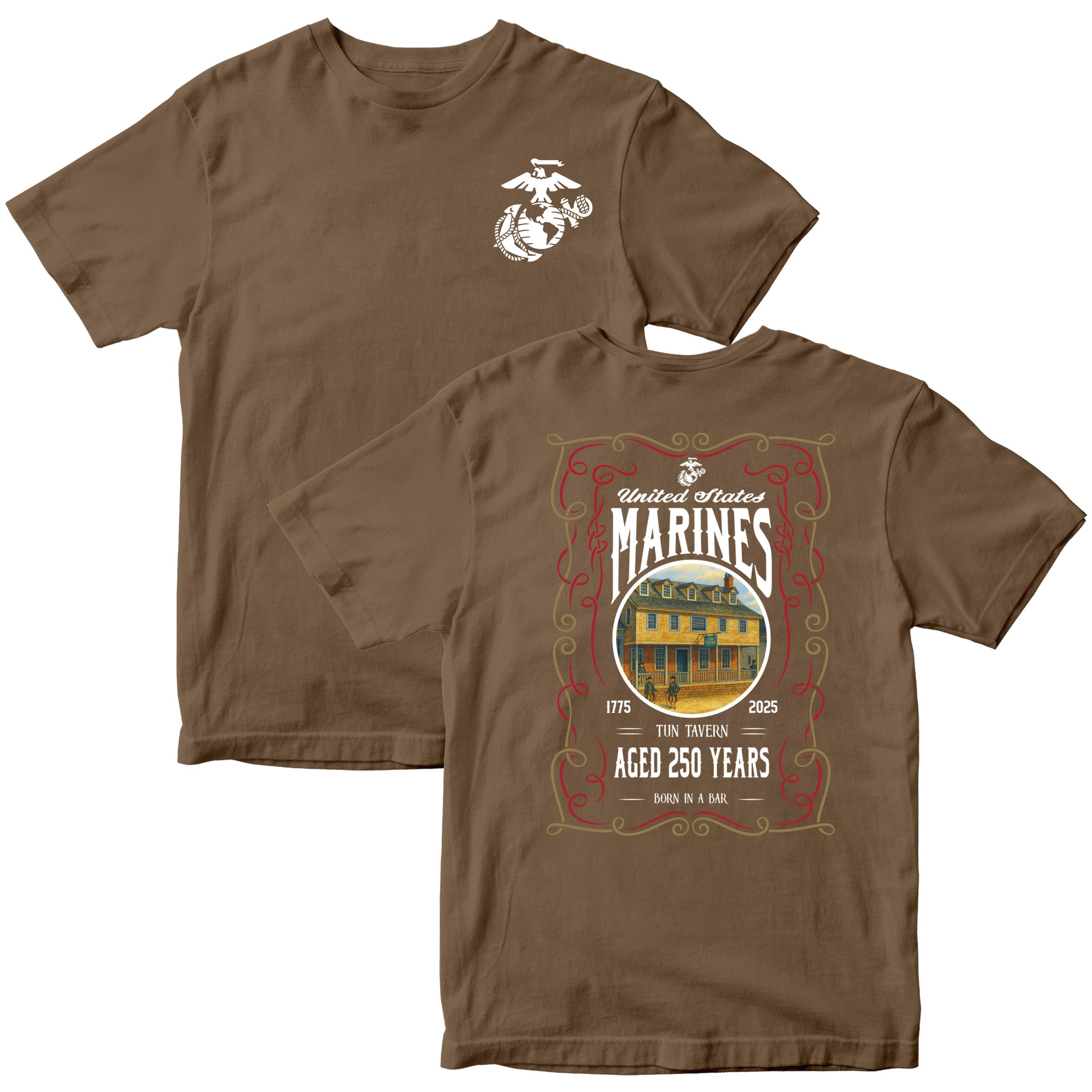 250th USMC Birthday Tun Tavern T-Shirt
