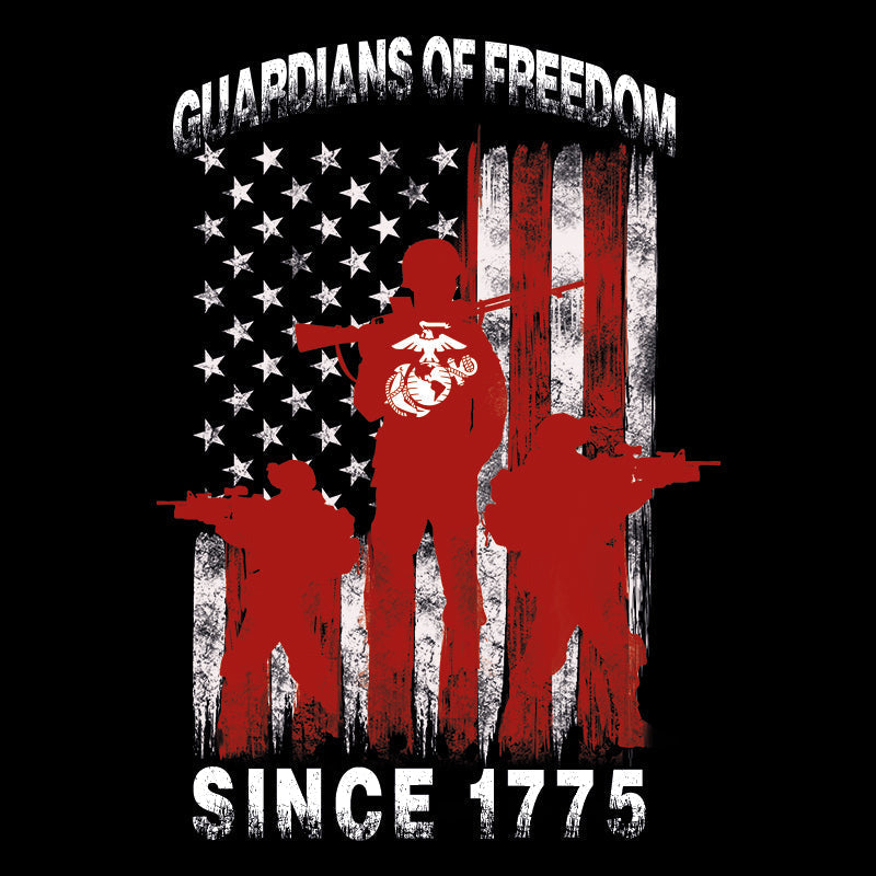 guardians of freedom since 1775 marines USMC t-shirt