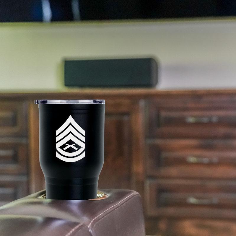 USMC tumbler Marine Corp rank gifts, USMC Sgt gifts USMC promotion gifts