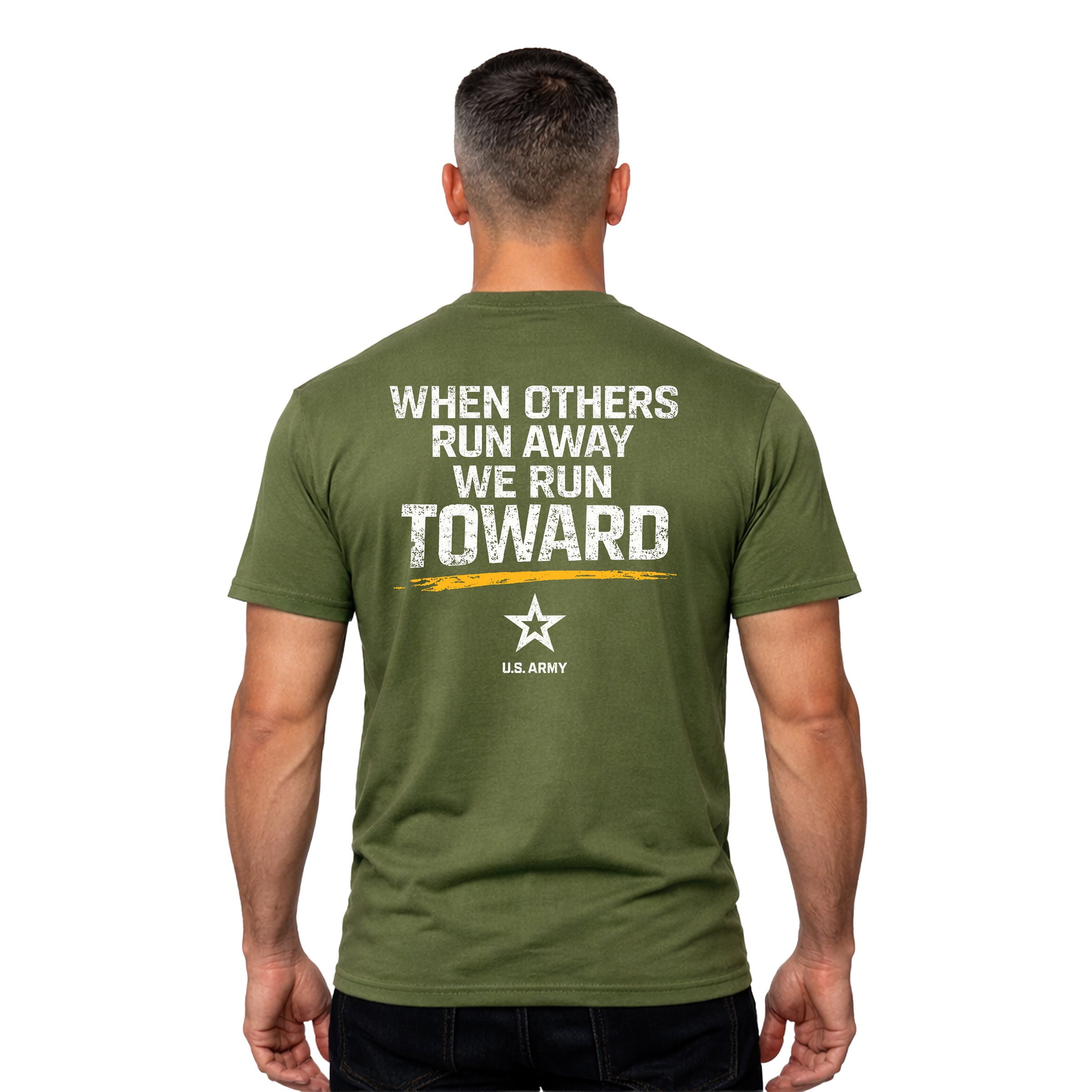 U.S. Army 'When Others Run Away, We Run Toward' T-Shirt