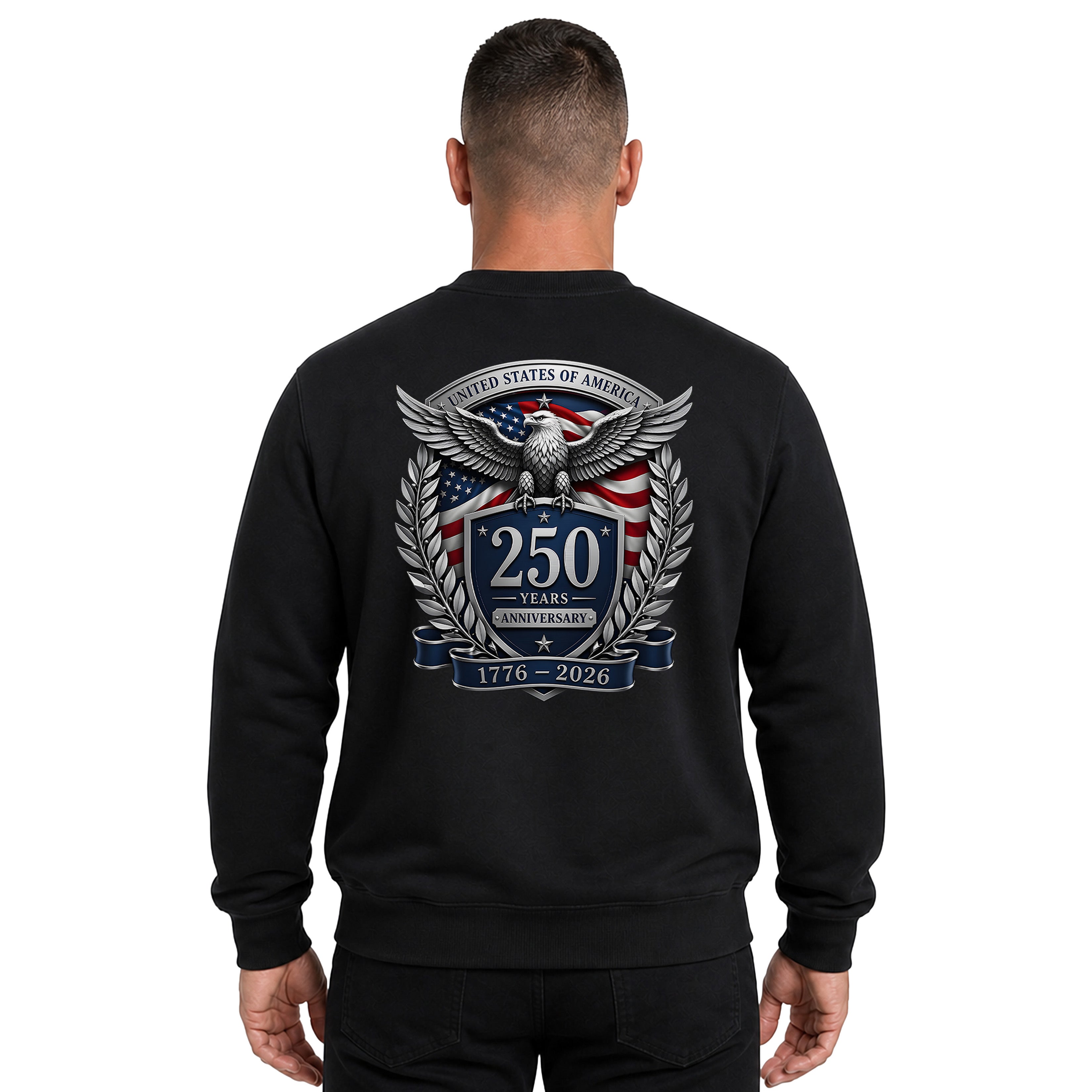 America 250th Anniversary Freedom Flag Sweatshirt