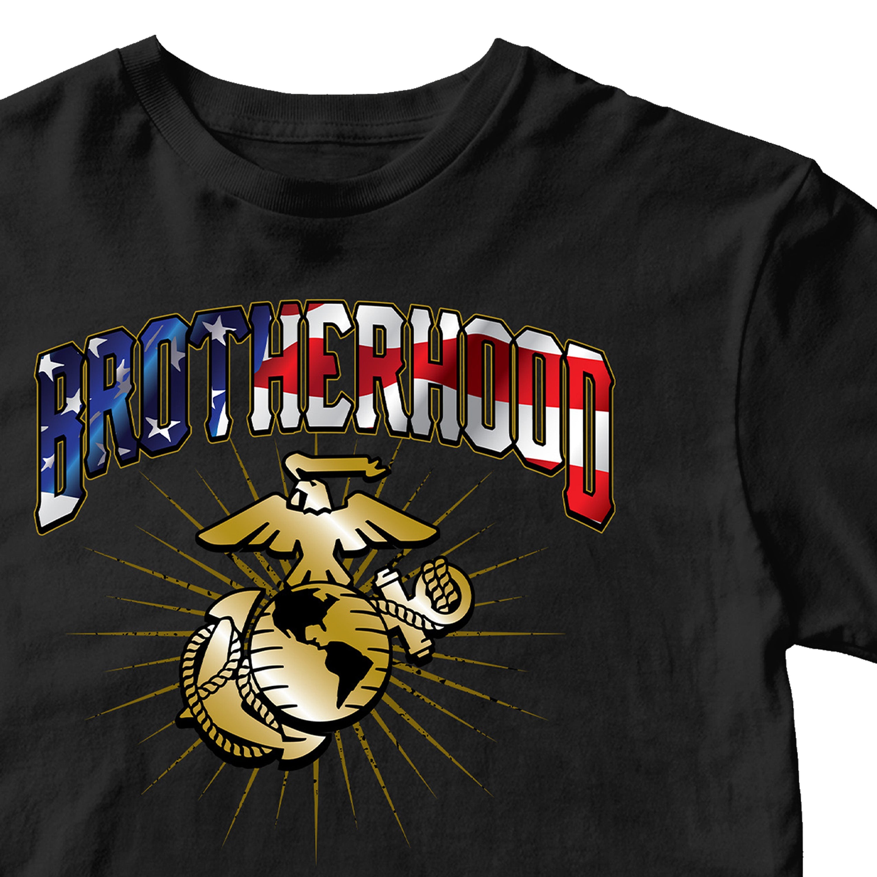 Marines Brotherhood Flag T-Shirt