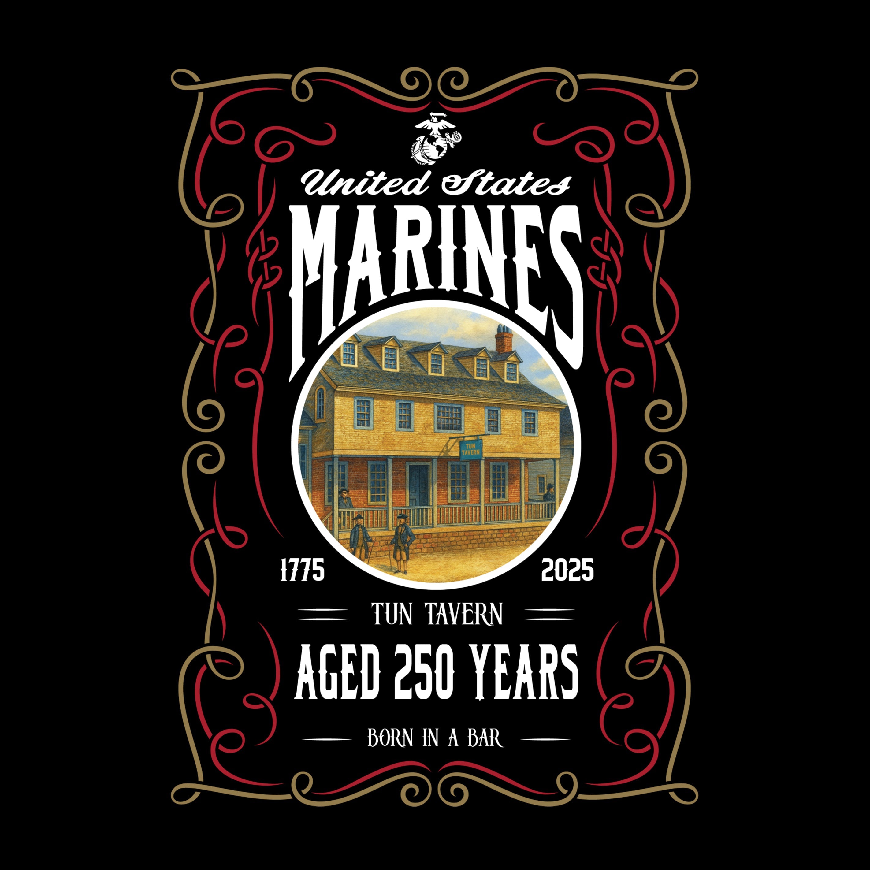 250th USMC Birthday Tun Tavern Hoodie