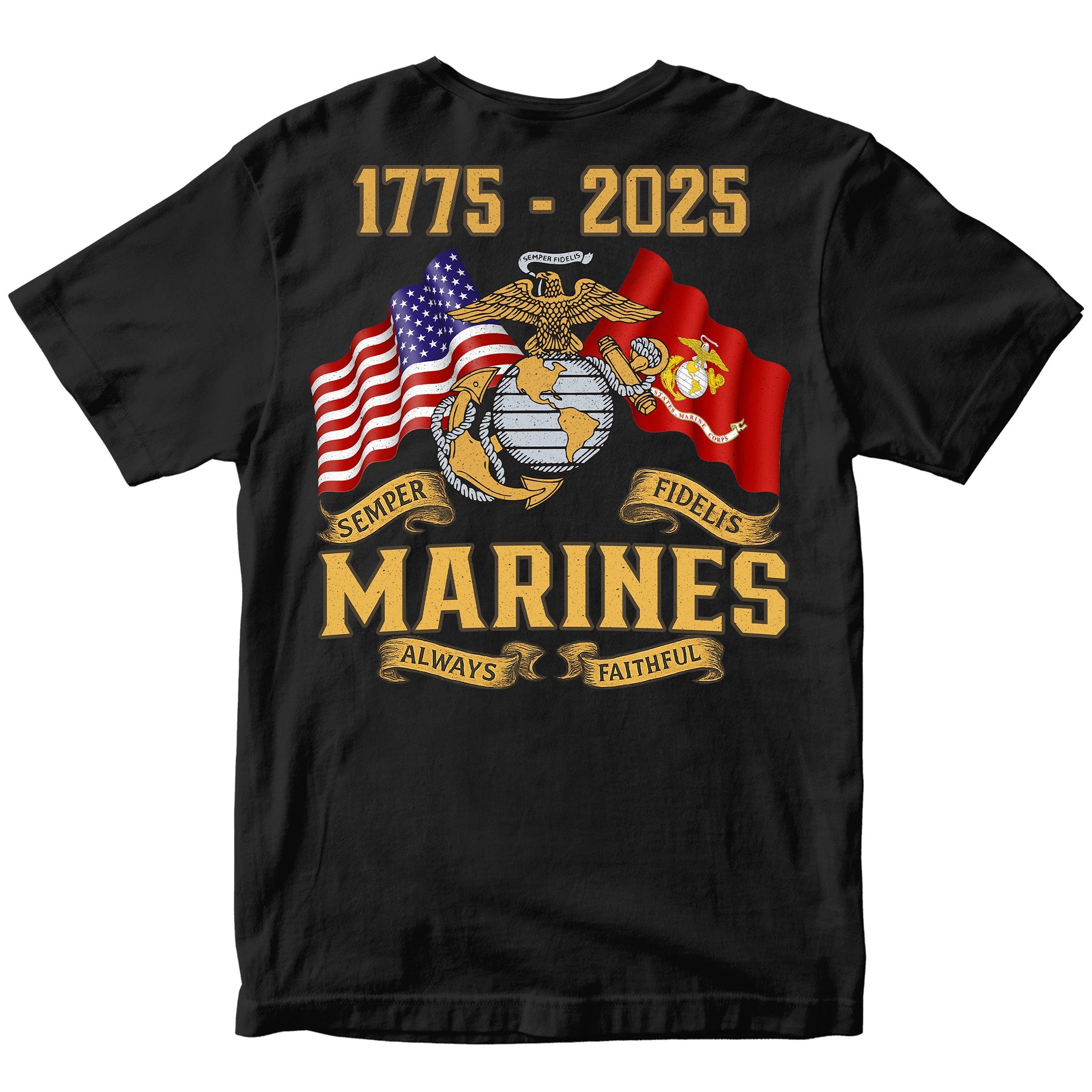 Marines 250 Years Semper Fi T-shirt