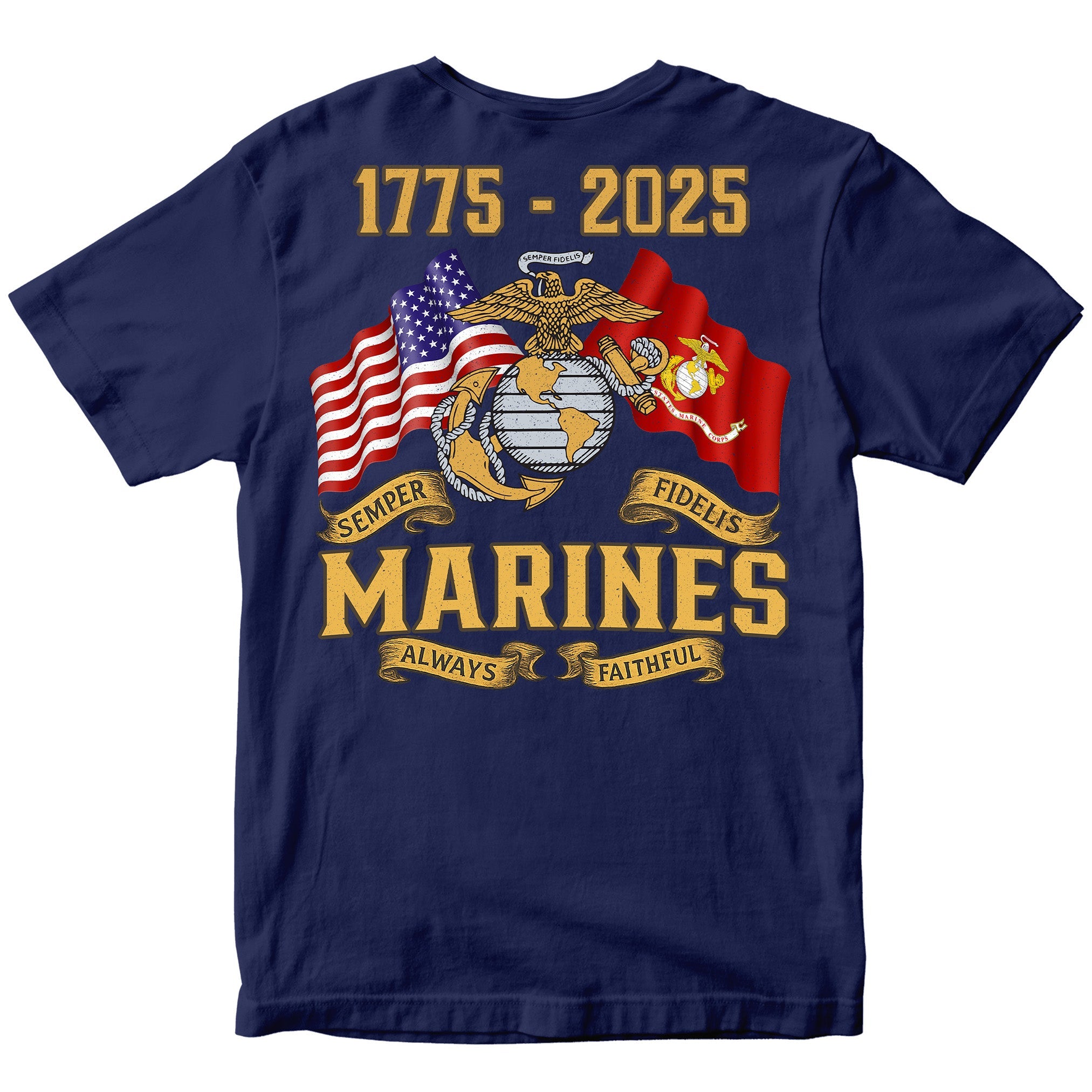 Marines 250 Years Semper Fi T-shirt