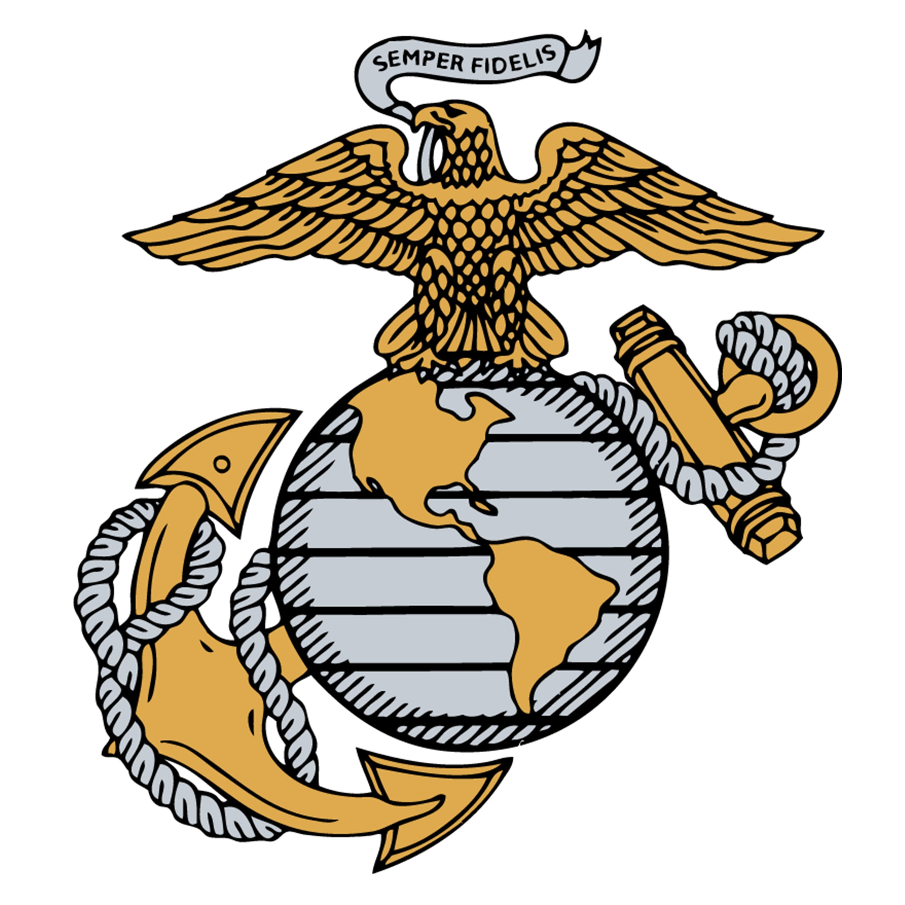 Eagle, Globe, and Anchor chest seal