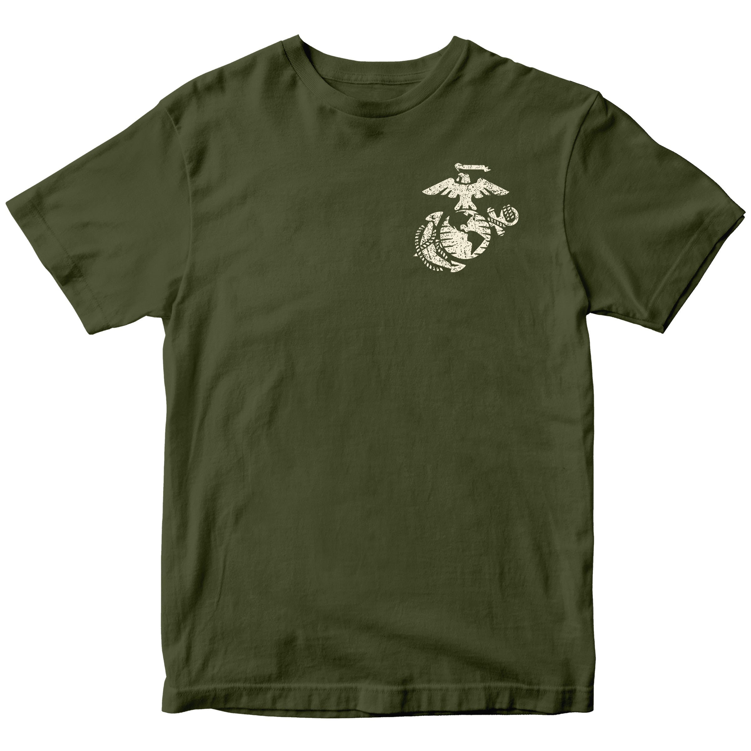 “We Run Toward the Gunfire” USMC T-Shirt