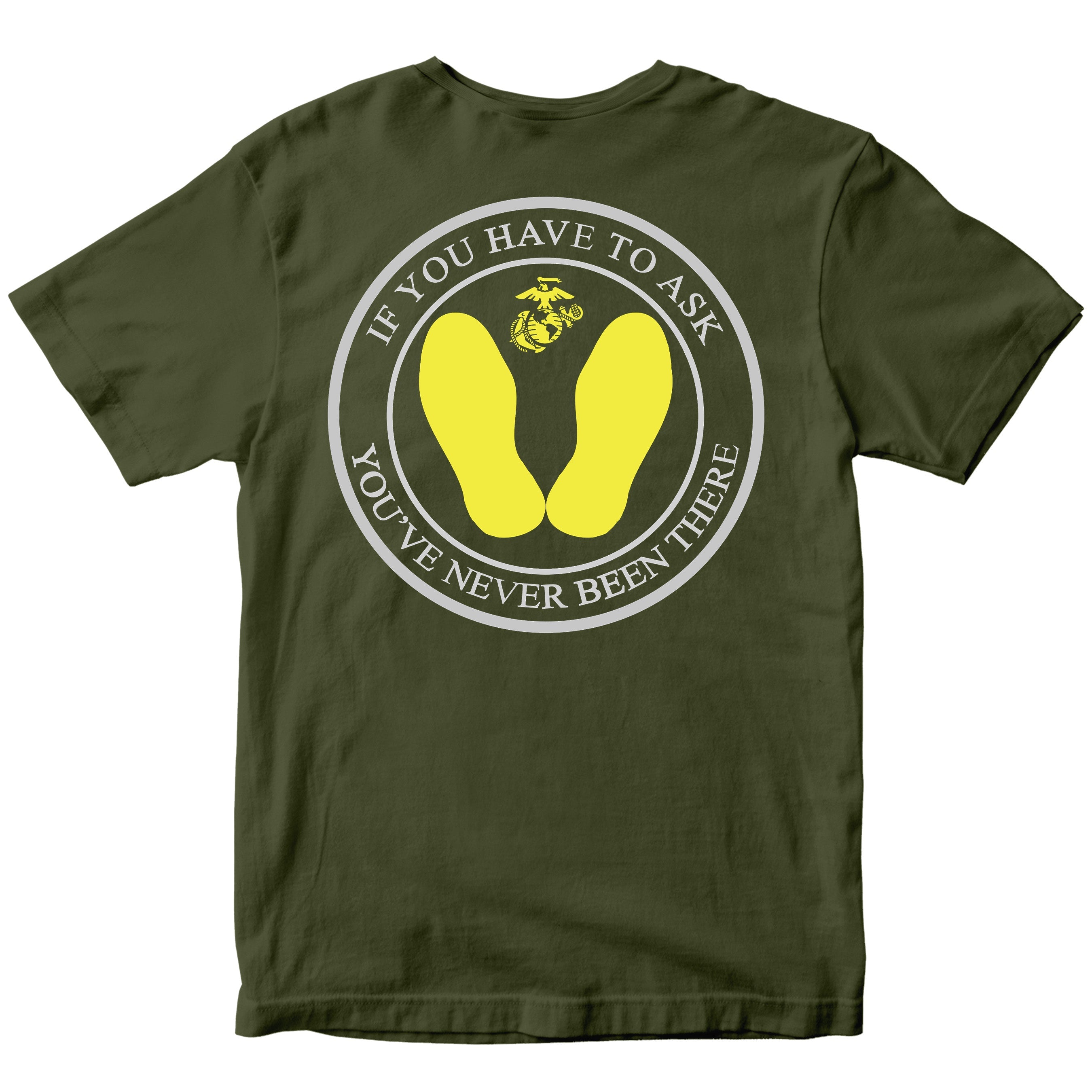 U.S. Marine Corps Yellow Footprints T-Shirt