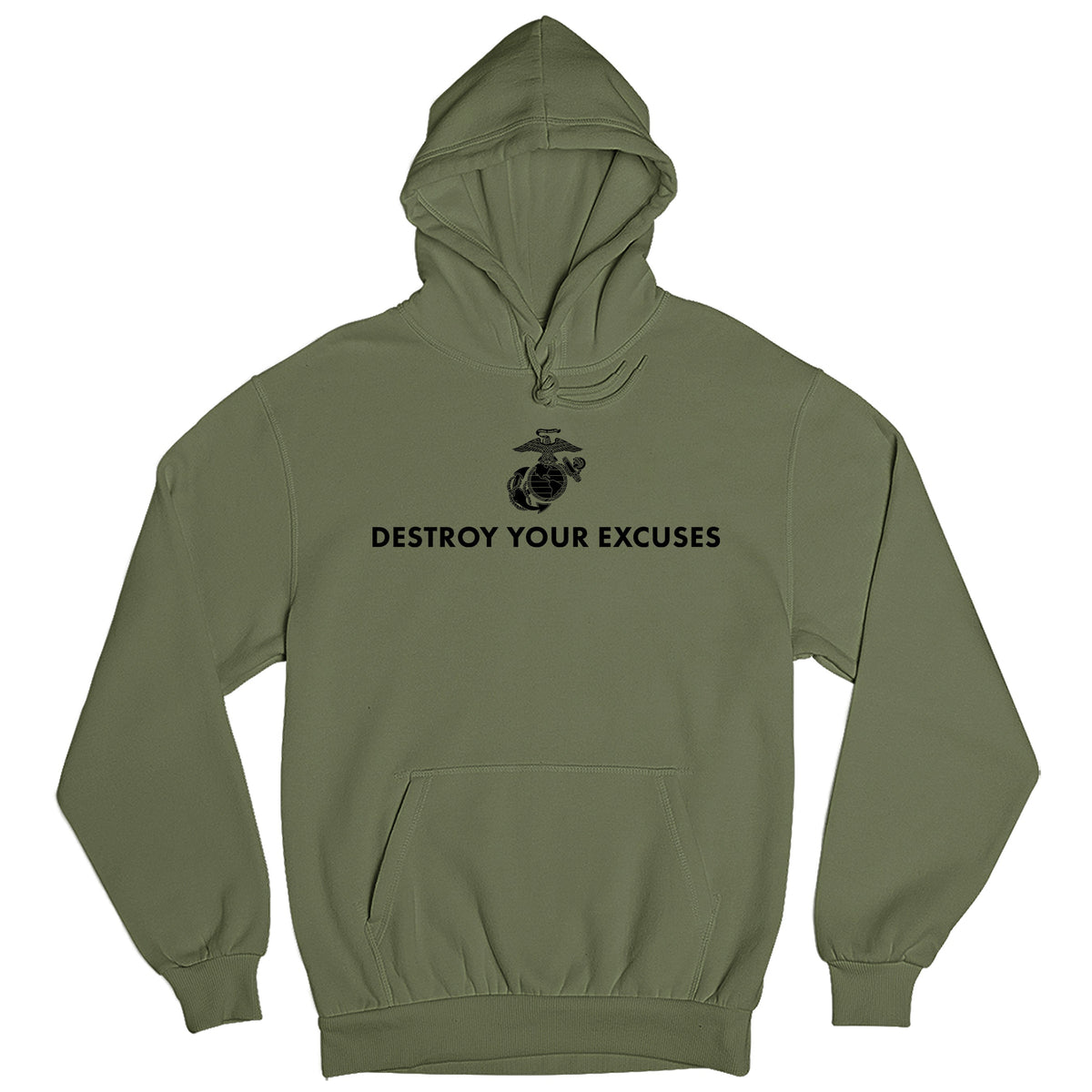 Marines "Destroy Your Excuses" Hoodie