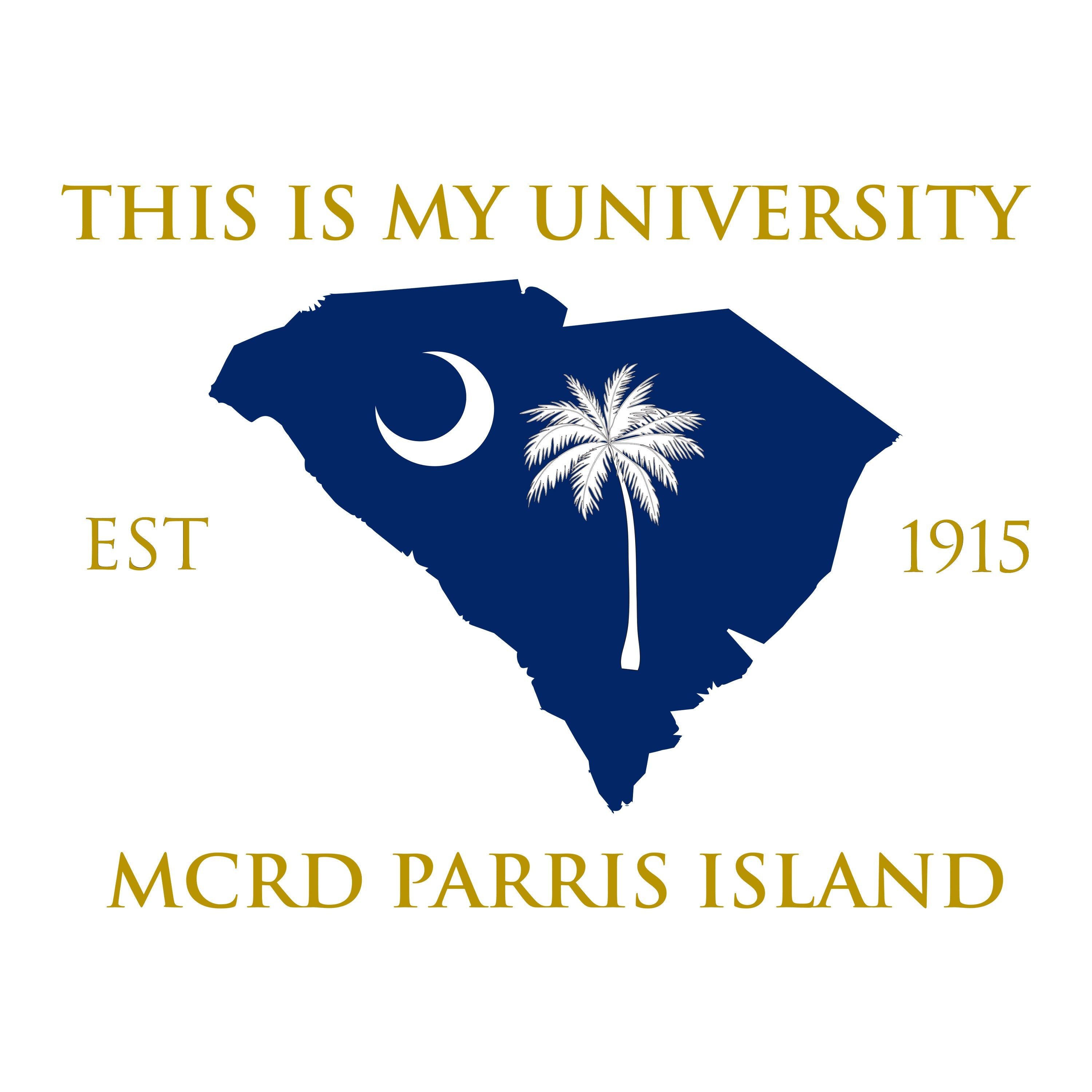 USMC Fraternity Hoodie – Parris Island Edition