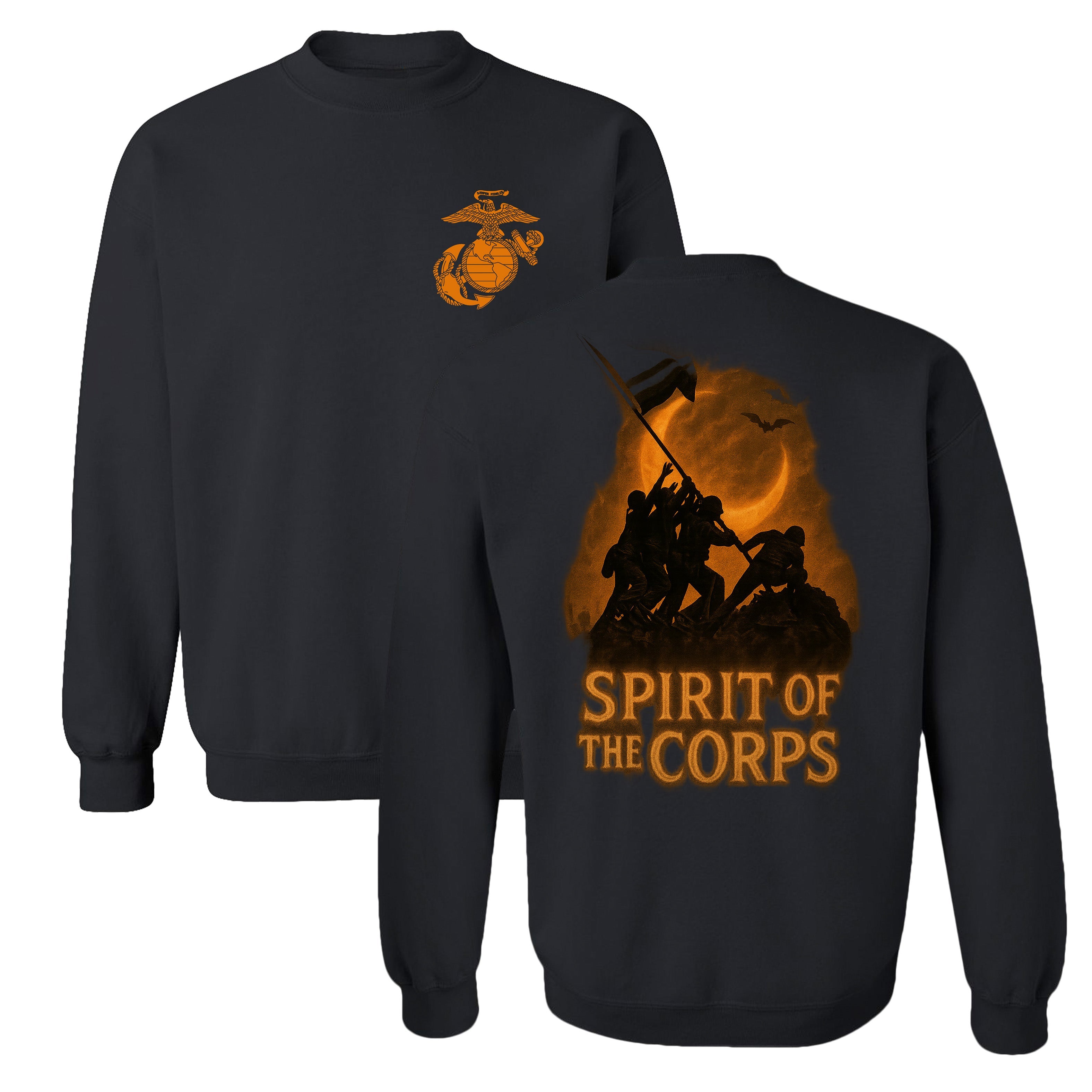 USMC Spirit of the Corps Halloween Sweatshirt