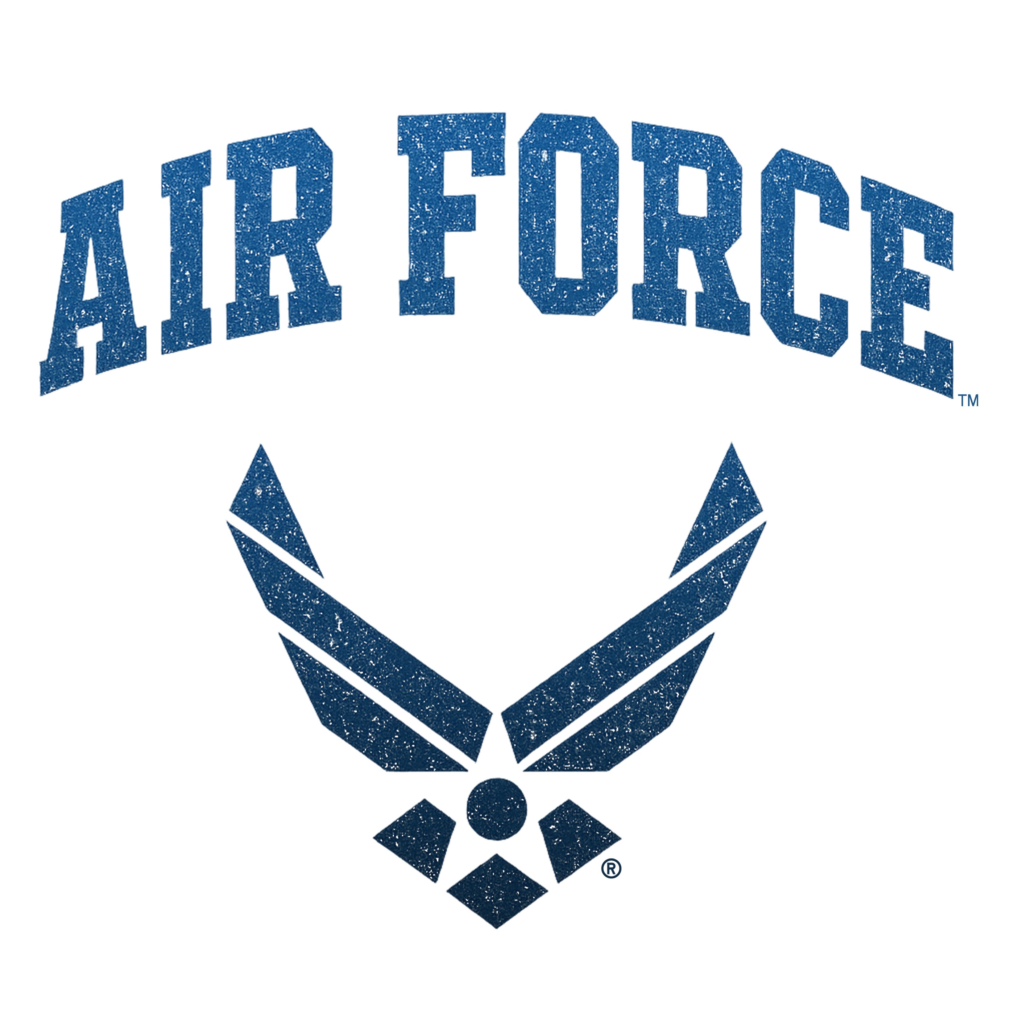 Air Force tee featuring gradient Wings logo. United States Air Force T-Shirt
