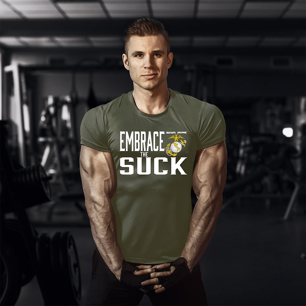 USMC Embrace The Suck Marine Corps T Shirt