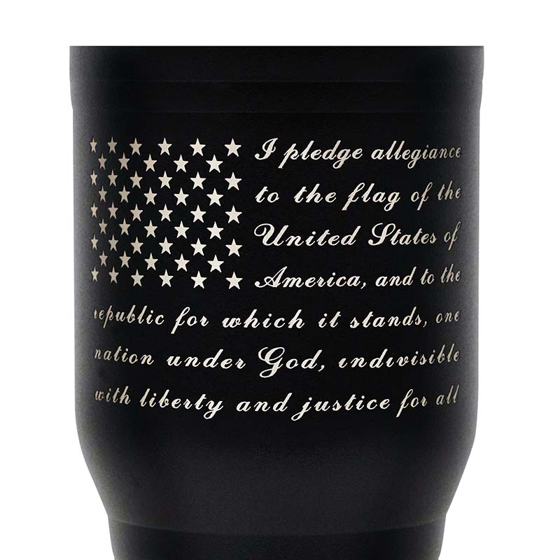 Pledge of Allegiance American Flag Yeti