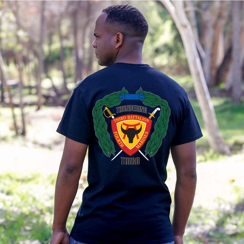 3rd Bn 4th Marines Unit T-Shirt