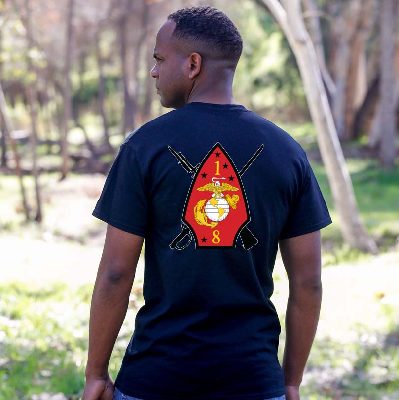 1st Bn 8th Marines Unit T-Shirt