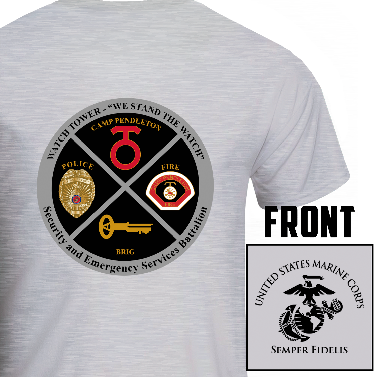 MASS-6 USMC Unit T-Shirt-