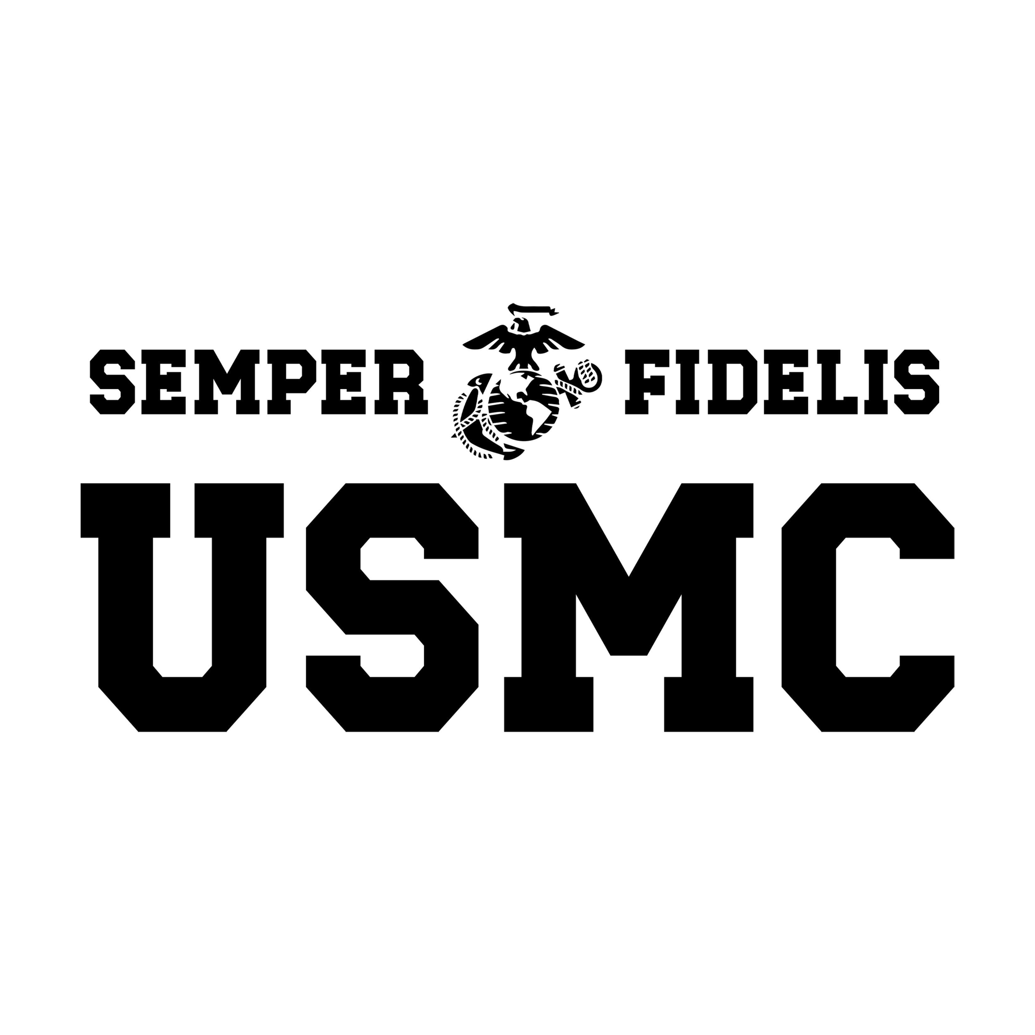USMC Semper Fi Varsity Hoodie
