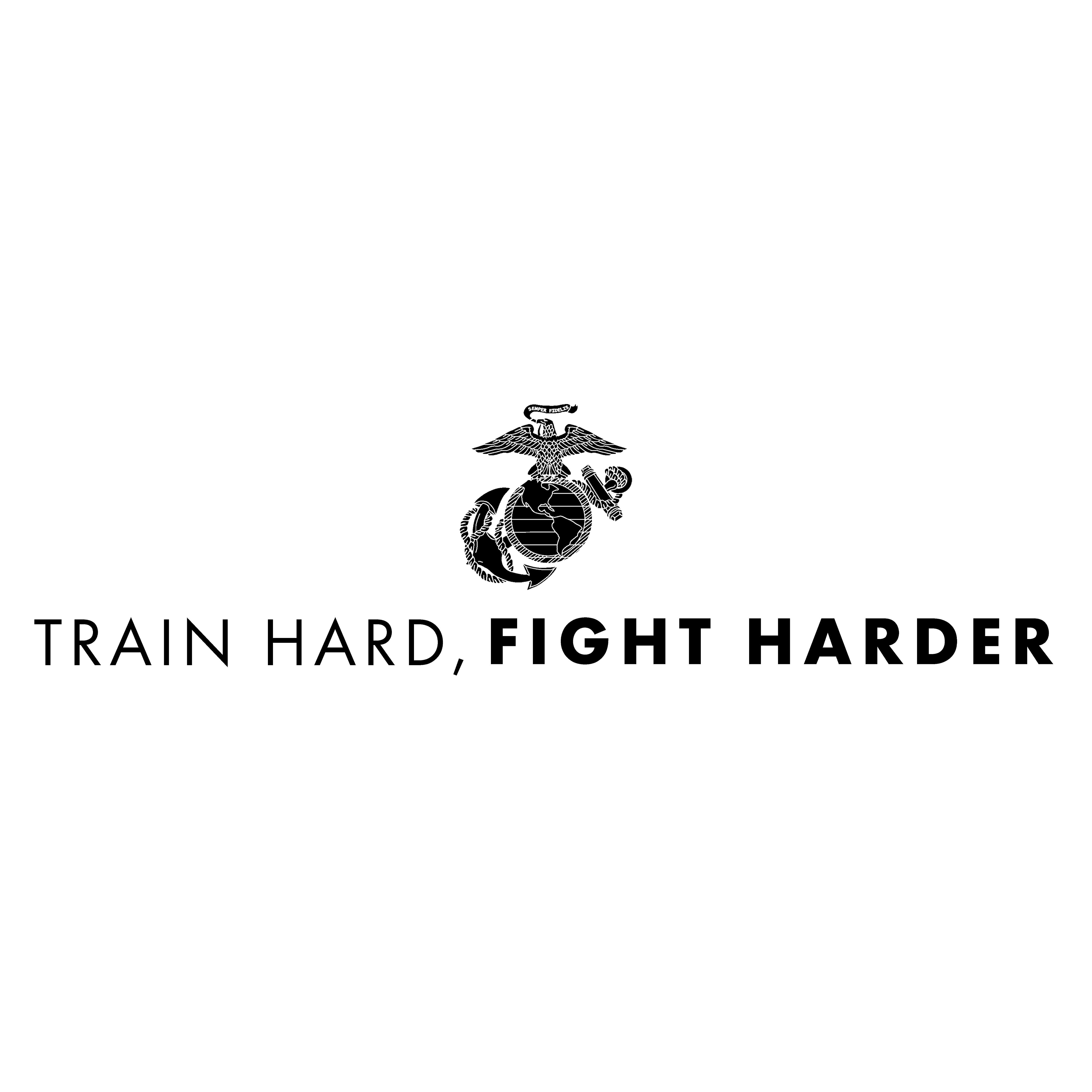 Marines "Train Hard, Fight Harder" T-shirt