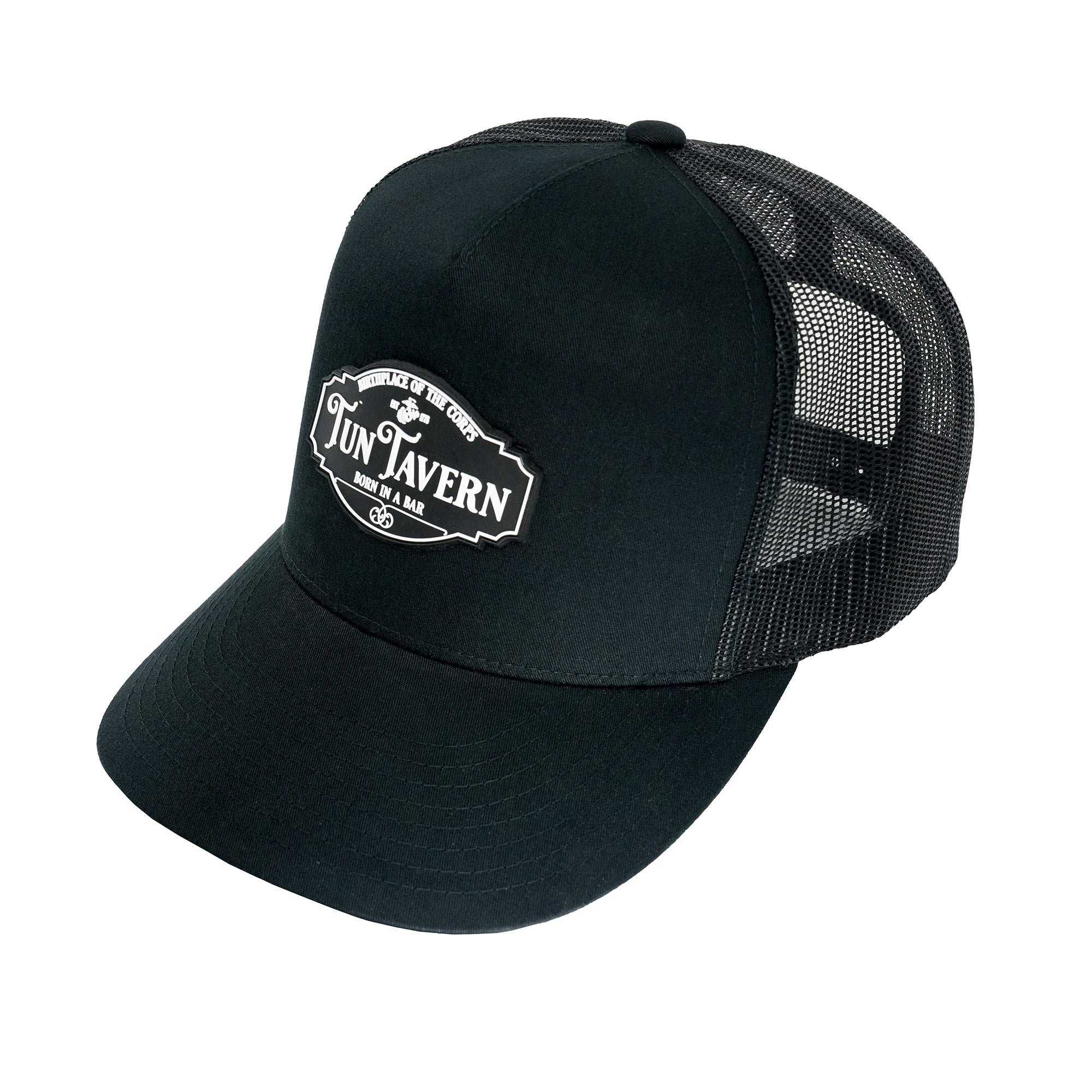 USMC Tun Tavern "Born in a Bar" Trucker Hat <br> Snapback 5-Panel