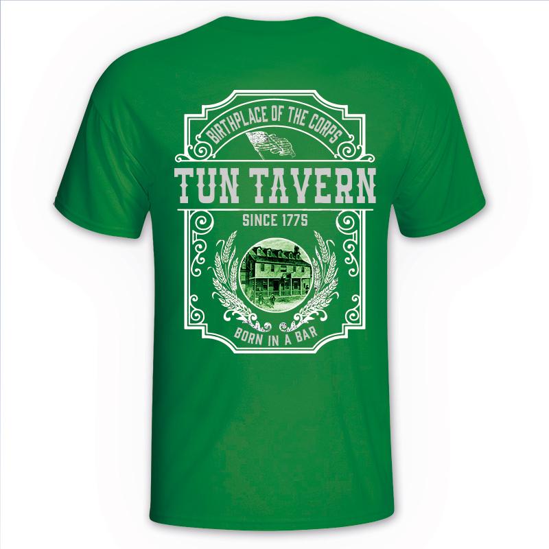 Tun Tavern, Born in a bar, USMC tun tavern t-shirt