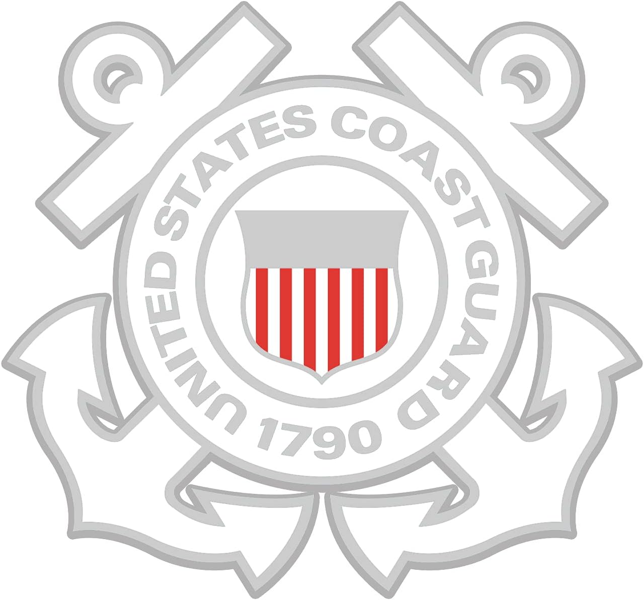 US Coast Guard - 2.25 Inch Medallion