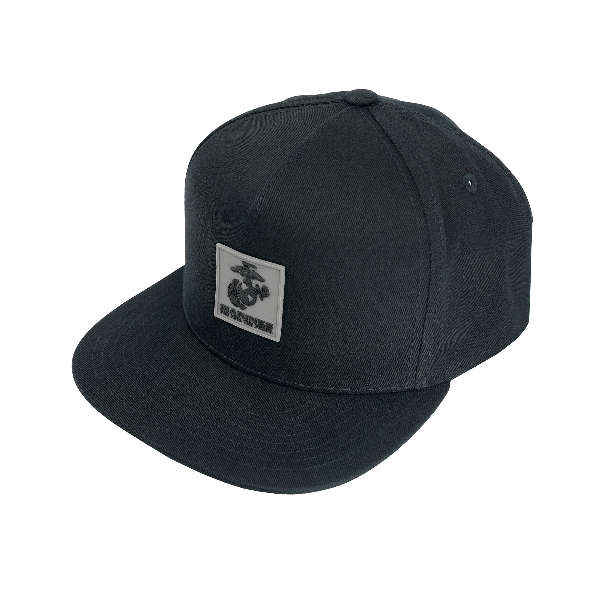 USMC The Few, The Proud Flat Billed Hat <br> Snapback 5-Panel