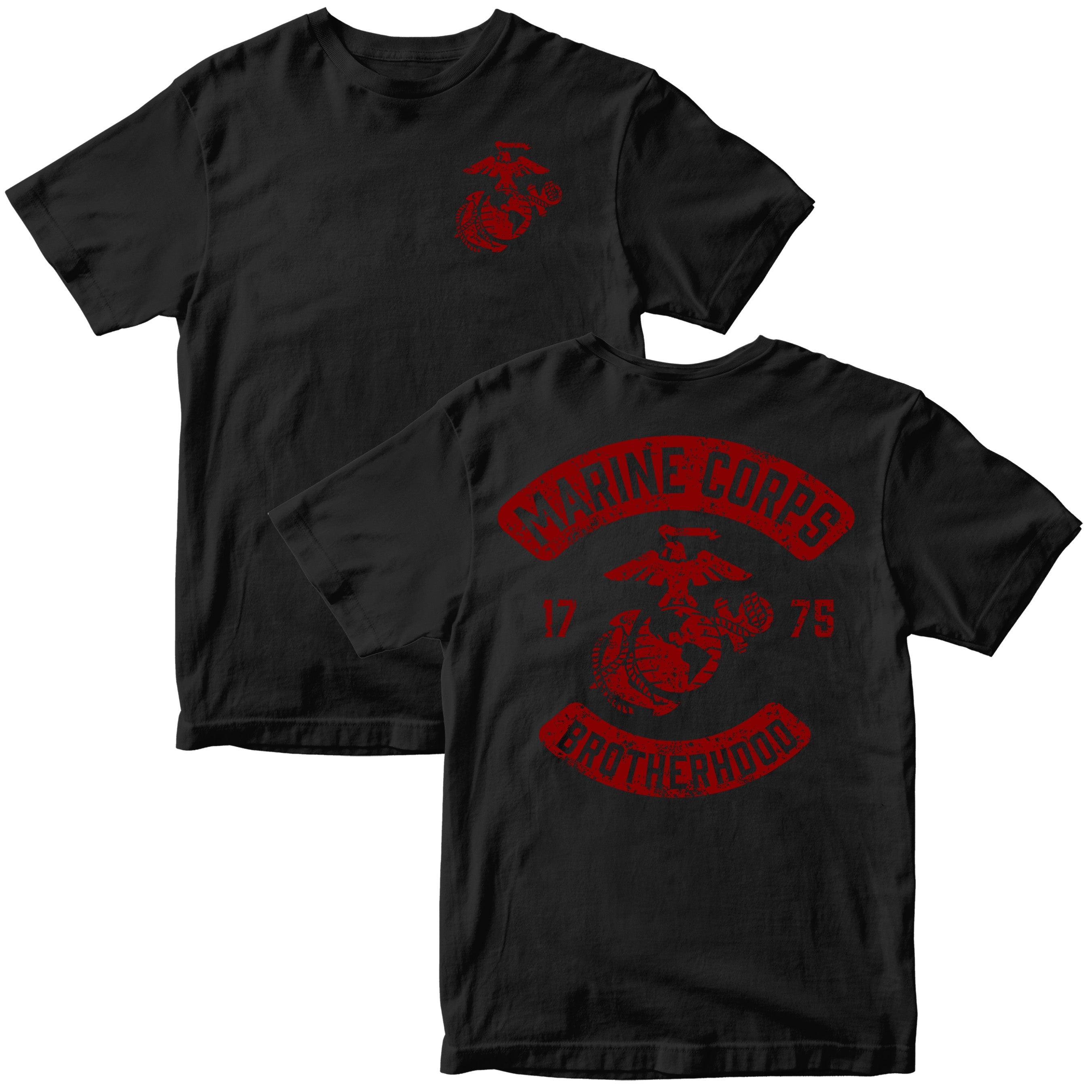 Marine Corps Motorcycle T-Shirt