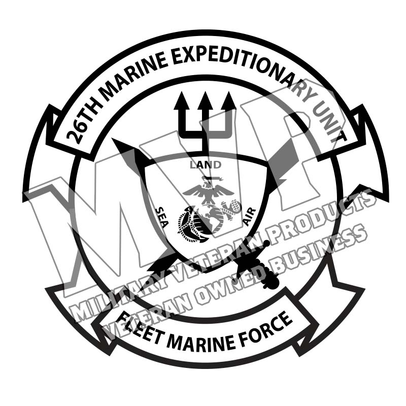 26th Marine Expeditionary Unit USMC Unit Logo, 26th MEU USMC