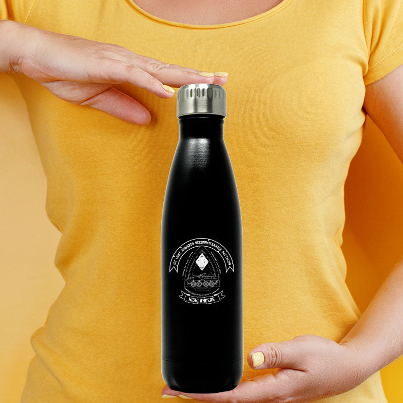 1st LAR logo water bottle, 1st Light Armored Reconnaissance Battalion hydroflask, 1st LAR USMC, Marine Corp gift ideas, USMC Gifts for women flask, big USMC water bottle, 17 ounce Marine Corp water bottle