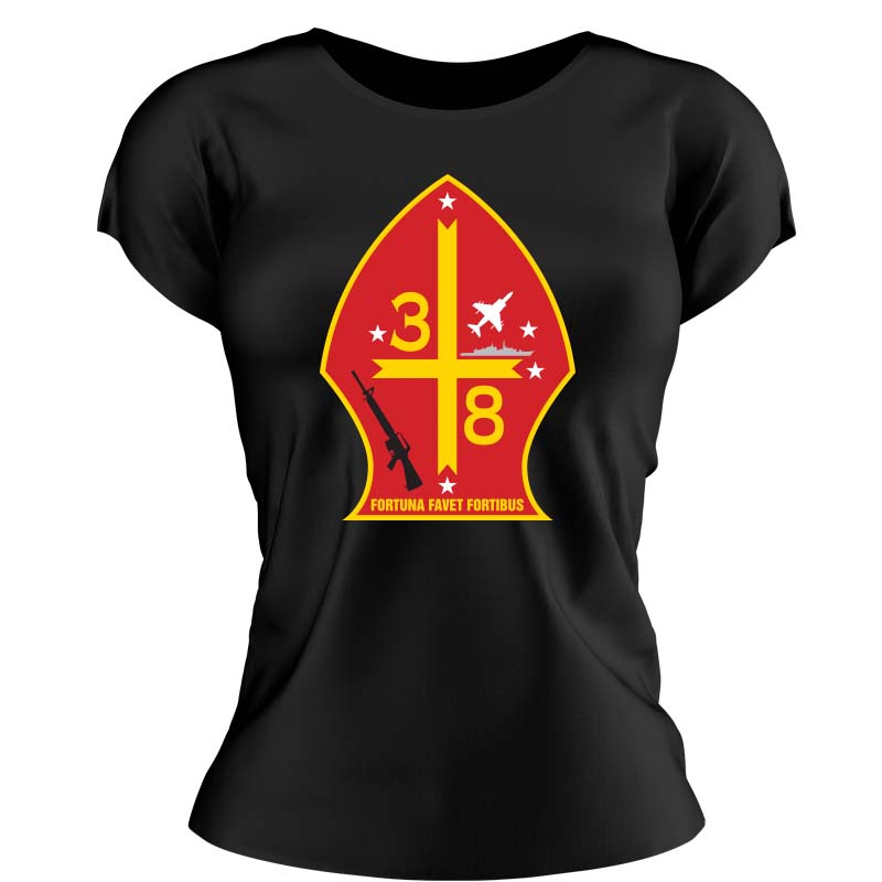 3d Battalion 8th Marines (3/8) Women's Unit Logo T-Shirt