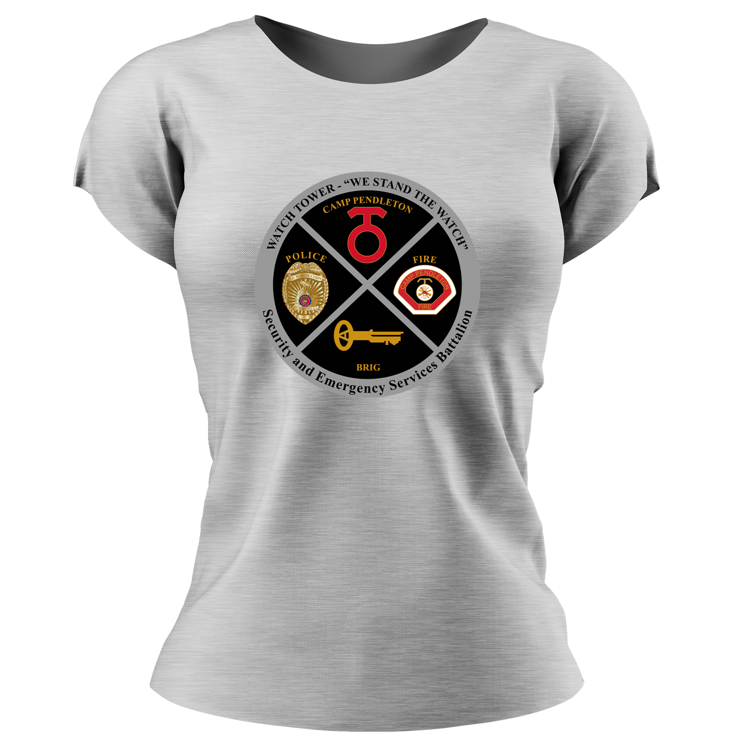 SES Bn Women's Unit Logo T-Shirt