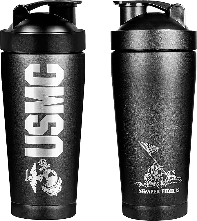 USMC - 24oz Shaker Bottle