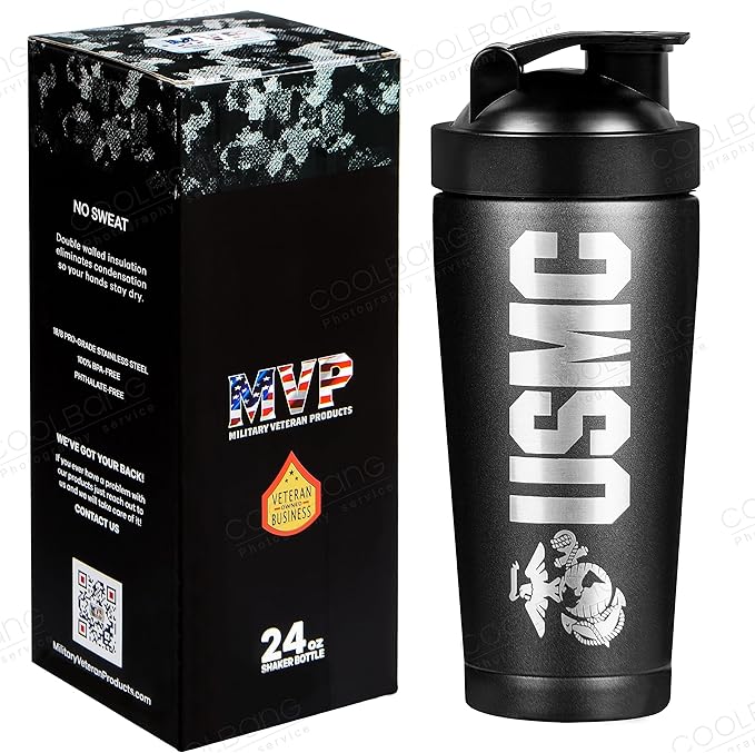 USMC - 24oz Shaker Bottle