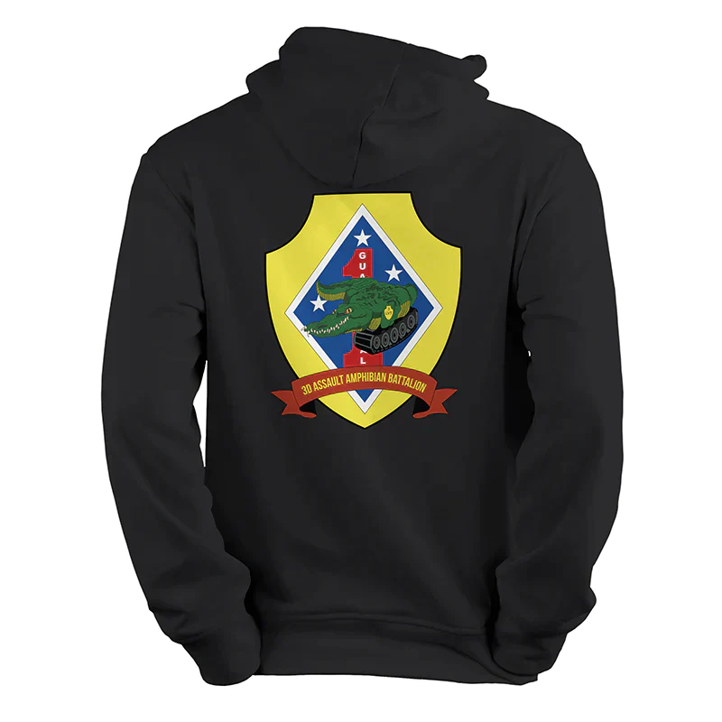 3rd AABN Unit Sweatshirt, 3rd AABN Unit Hoodie, 3rd Assault Amphibian Bn Unit Sweatshirt, USMC Unit Hoodie, USMC Unit Gear